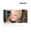 Recaro Young Sport Hero группа 1/2/3, Black Инструкция по эксплуатации