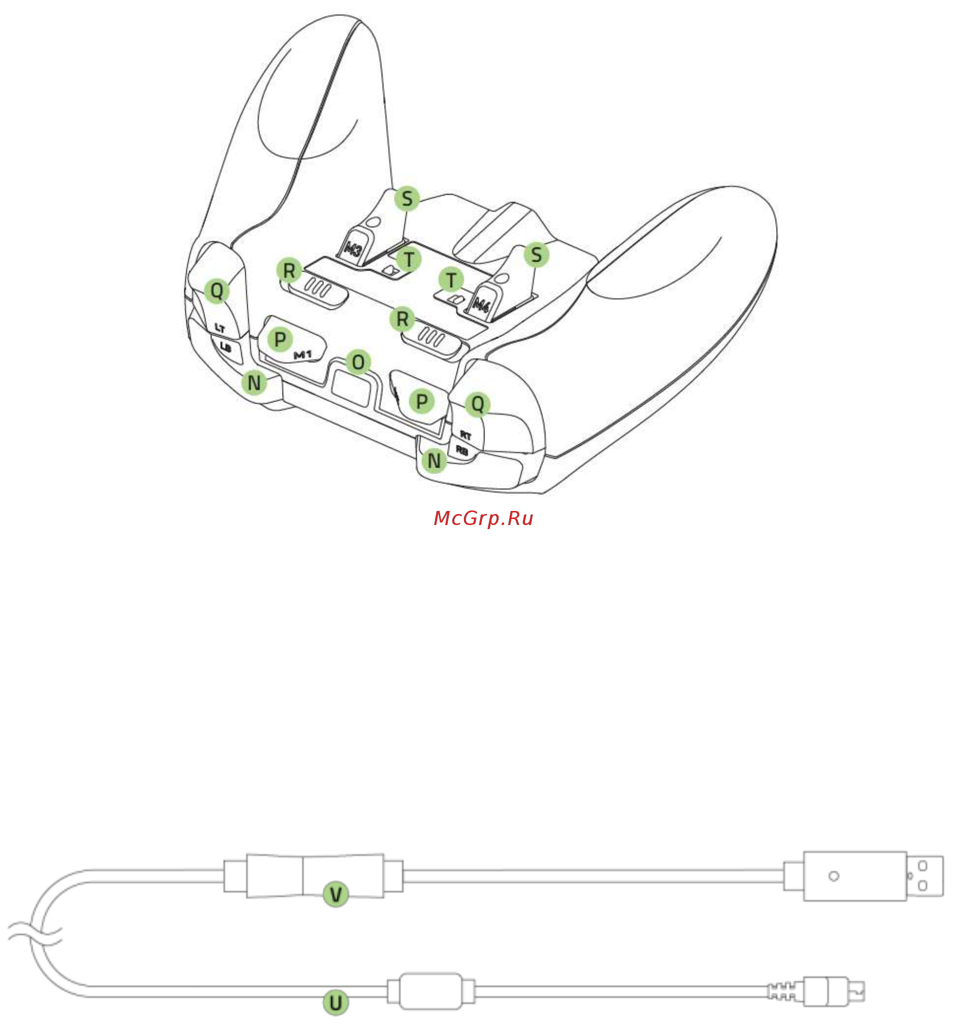 Razer Wildcat, [PC/XboxOne], black, черный Инструкция по эксплуатации онлайн [7/23] 261402