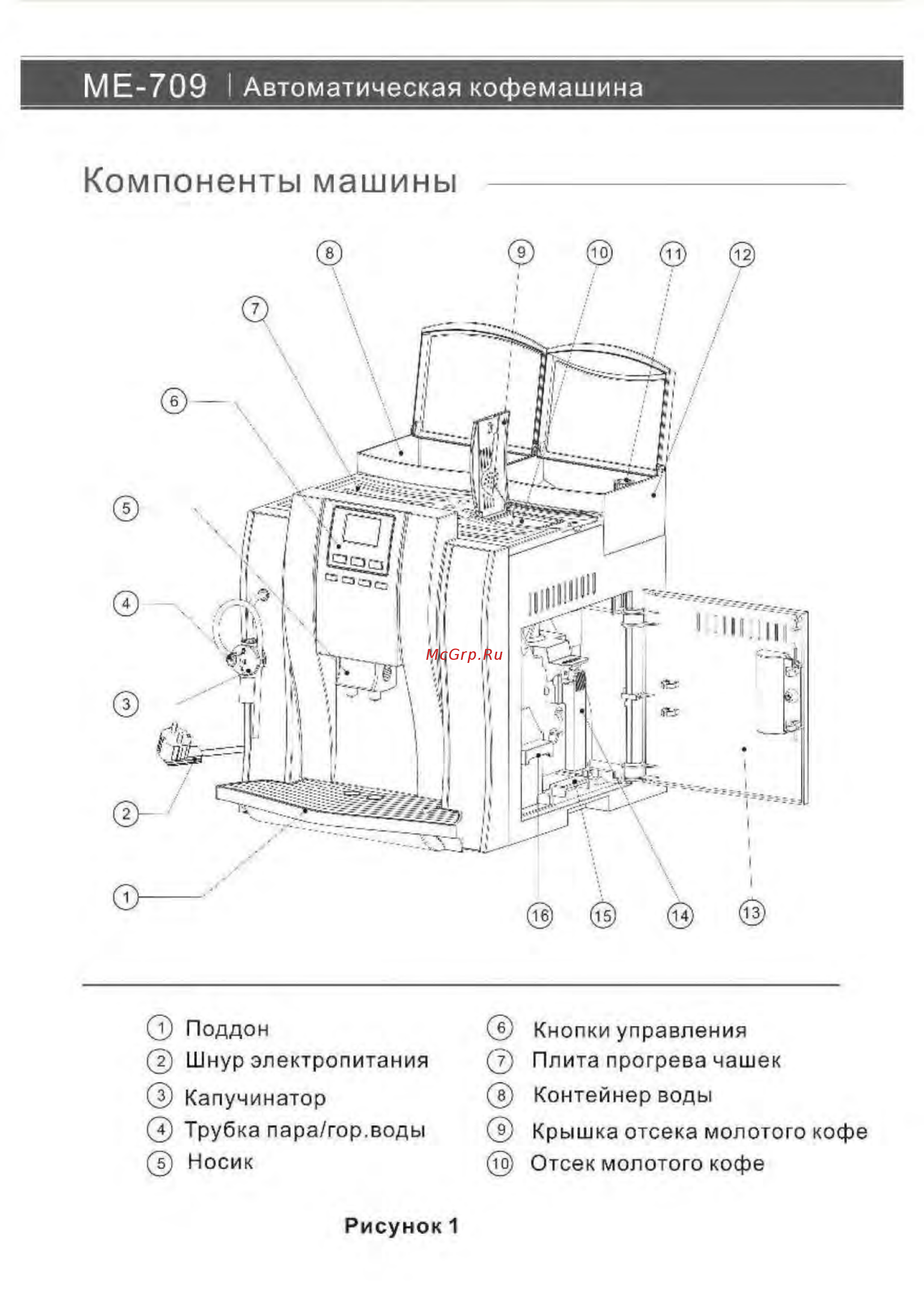 Hurakan HKN-ME709 [4/30] Управлен