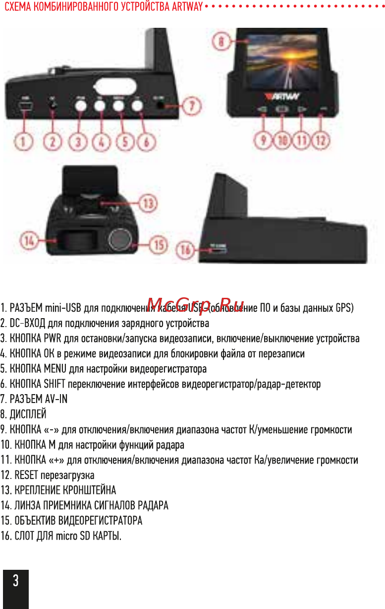 Artway MD-102 Руководство пользователя онлайн [5/20] 261688