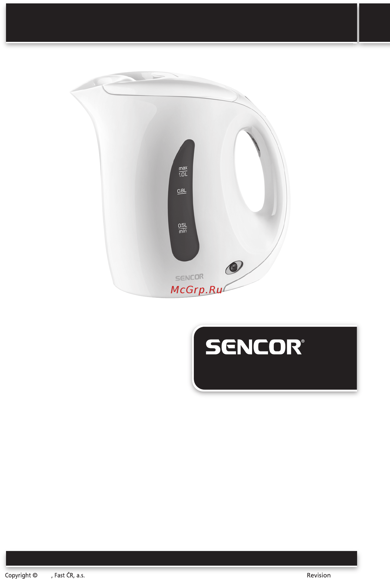 Sencor SWK 102BL Инструкция по эксплуатации онлайн