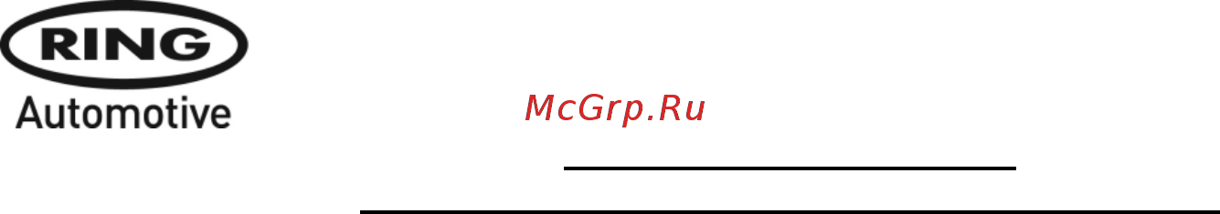 Ring Automotive RAC610 Инструкция по эксплуатации онлайн [7/30] 261836