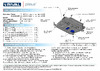 Rival Chevrolet Captiva 2012-2015 2015-/Opel Antara 2012-2015 2015-, картера и КПП, алюминий 4 мм Инструкция по эксплуатации