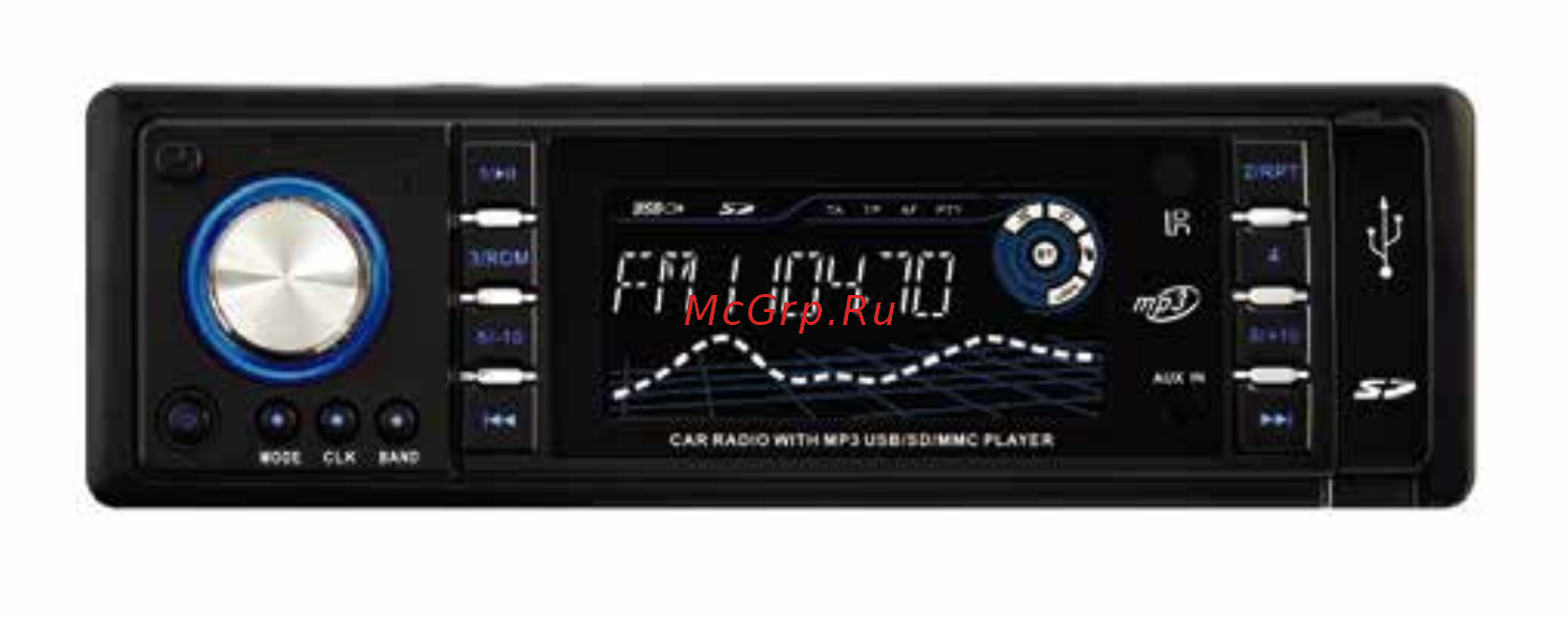 Rolsen RCR-256B Инструкция по эксплуатации онлайн