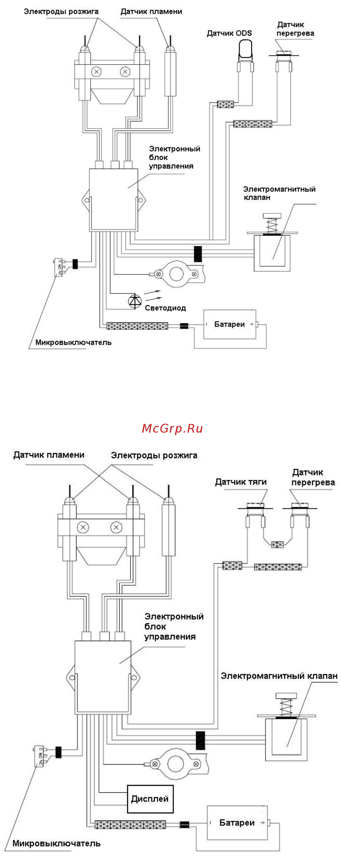 Vatti MR11-N [11/23] Электрические схемы водонагревателей