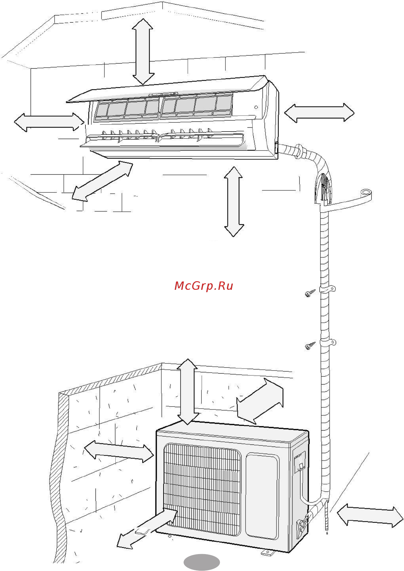 Pioneer KFR70KW/KOR70KW [18/36] Ребования к месту монтажа