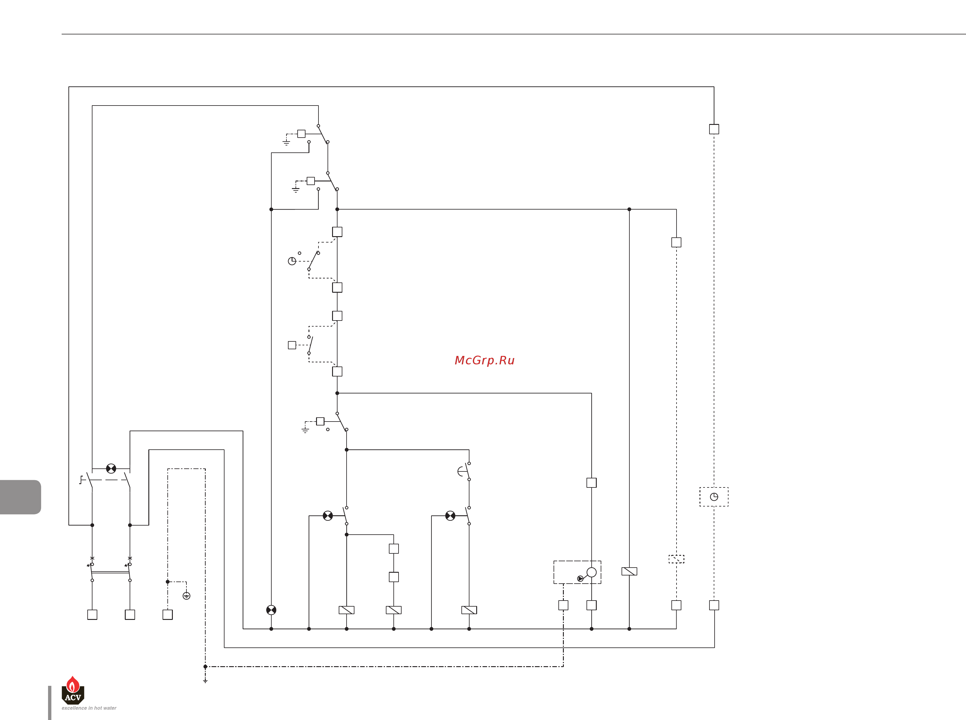 ACV E-tech W 36 TRI [16/30] Установка