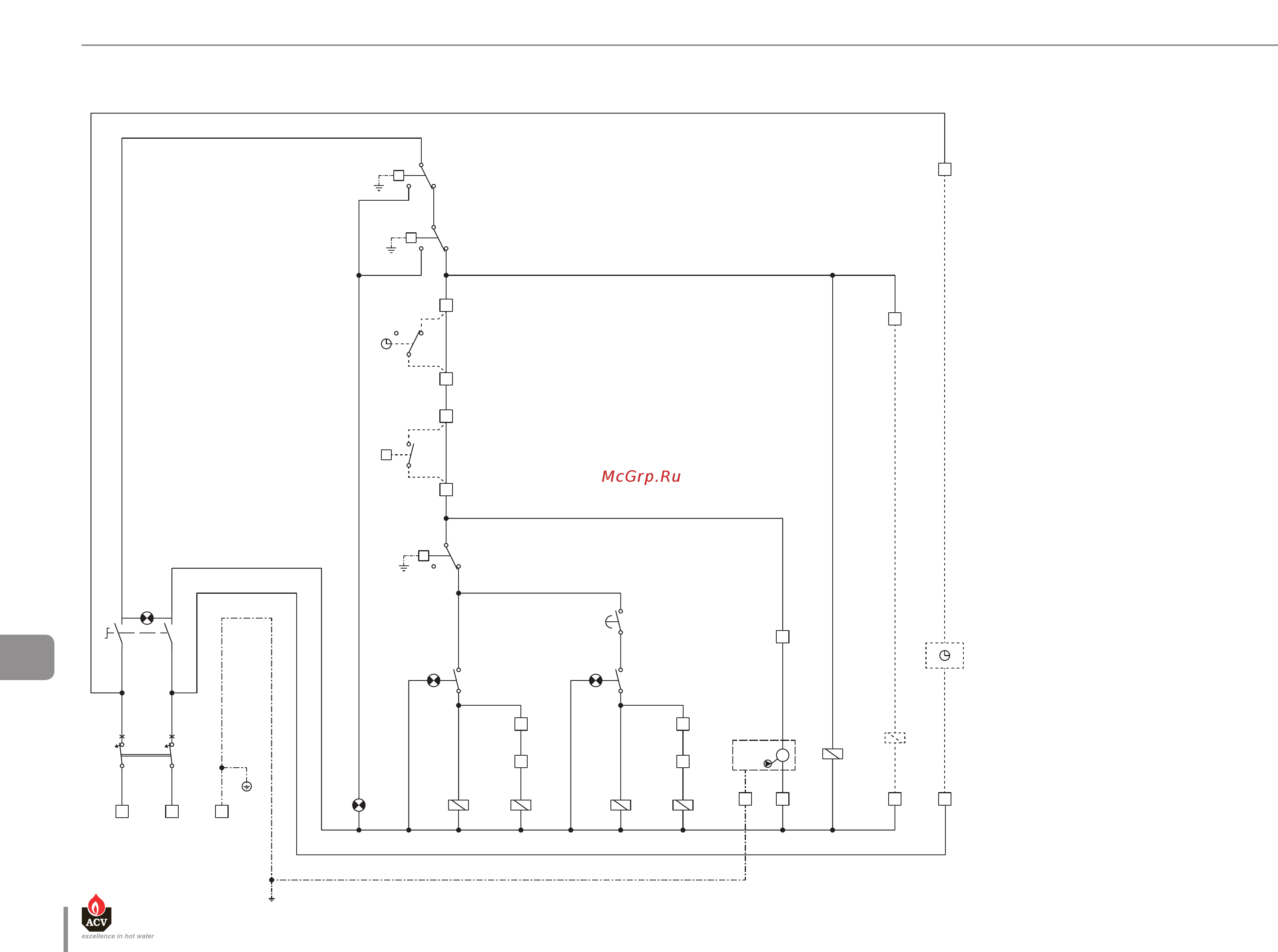 ACV E-tech W 36 TRI [24/30] Установка