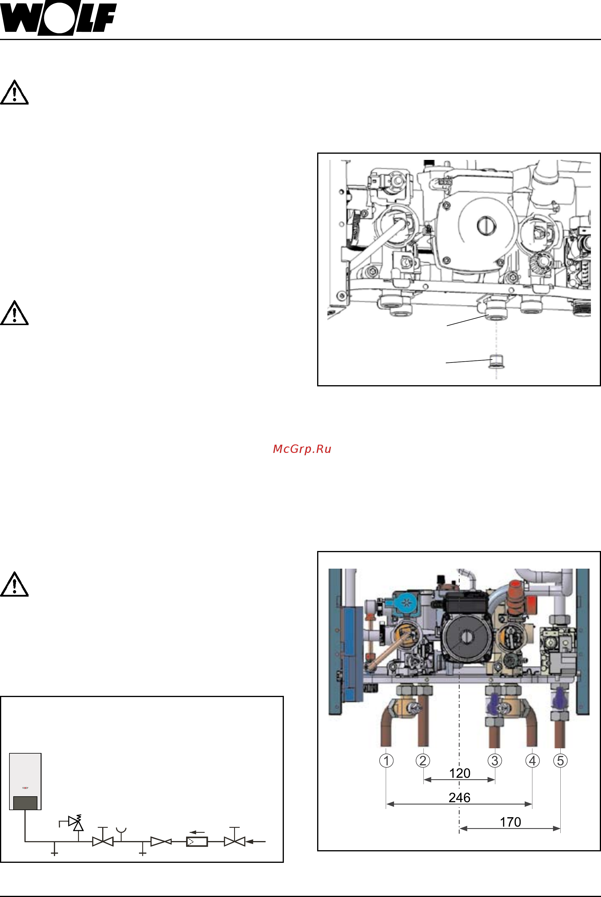 Wolf CGG-1K-28 [10/36] Подключение