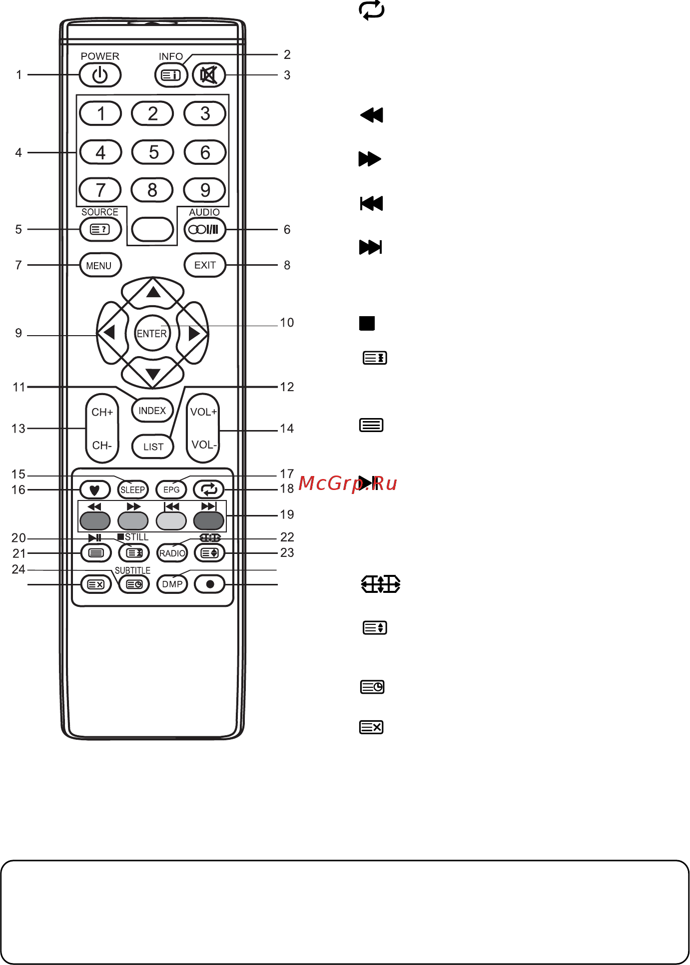Supra stv-lc40t500wl [12/36] Отмените телетекст но не для выходите из телетекста снова нажмите для выхода