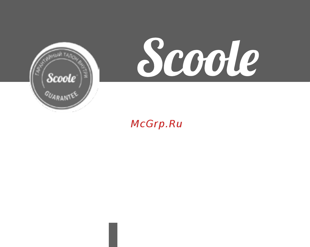 Scoole SC FH SP 20 01 Руководство по эксплуатации онлайн