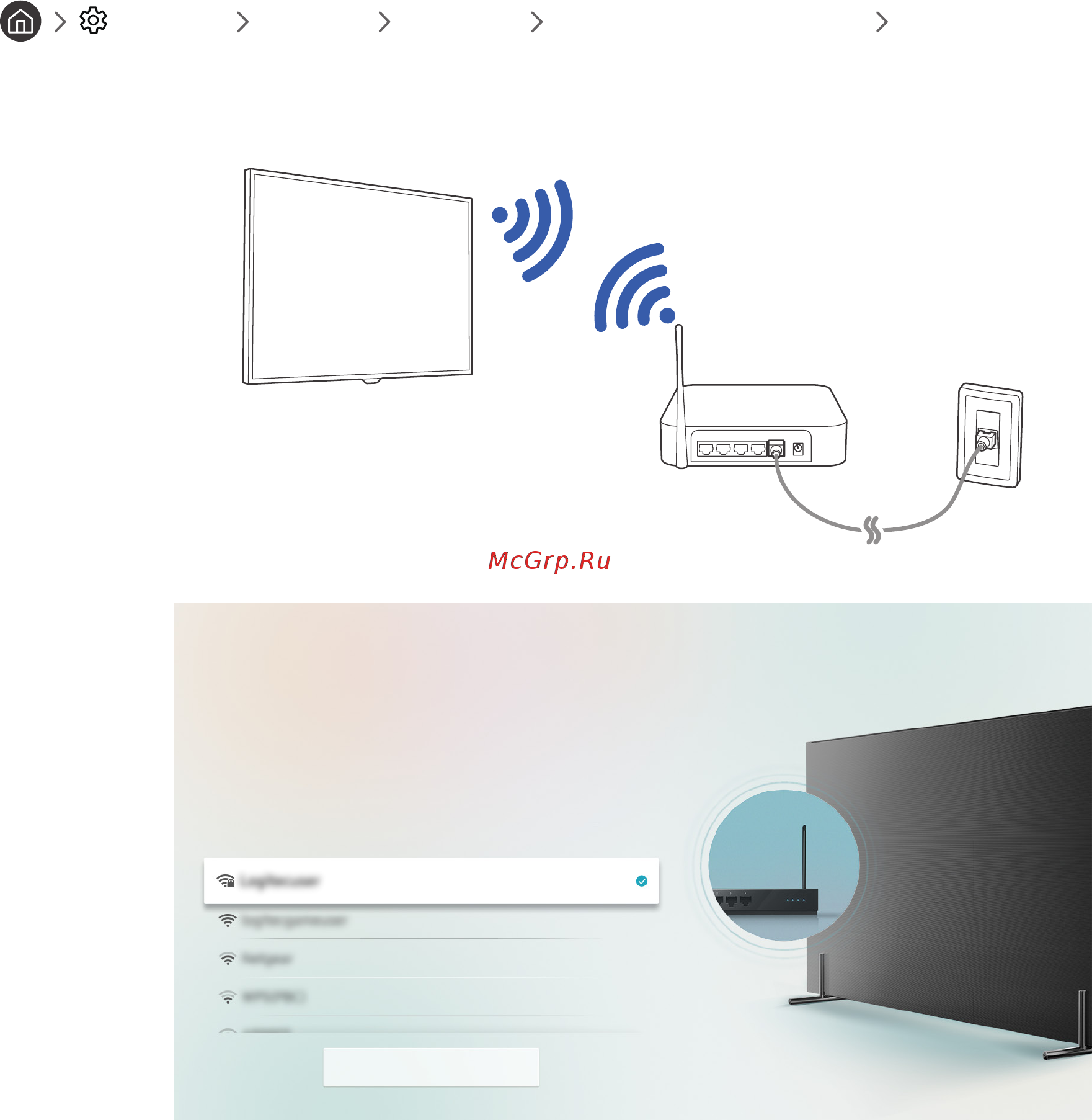 Samsung UE43M5500 [18/155] Wireless connection