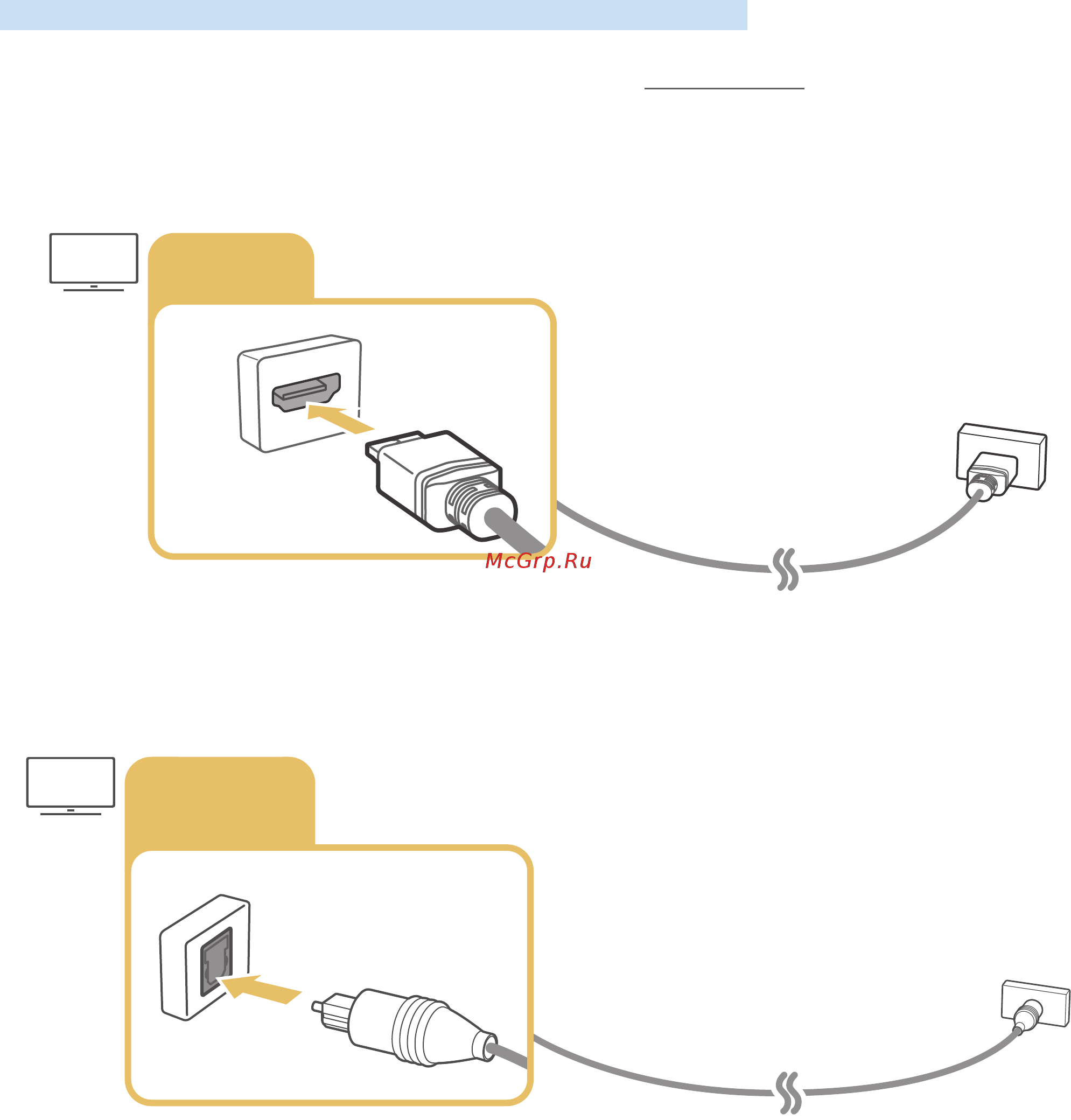 Samsung UE43M5500 [24/155] Connecting with an hdmi arc cable