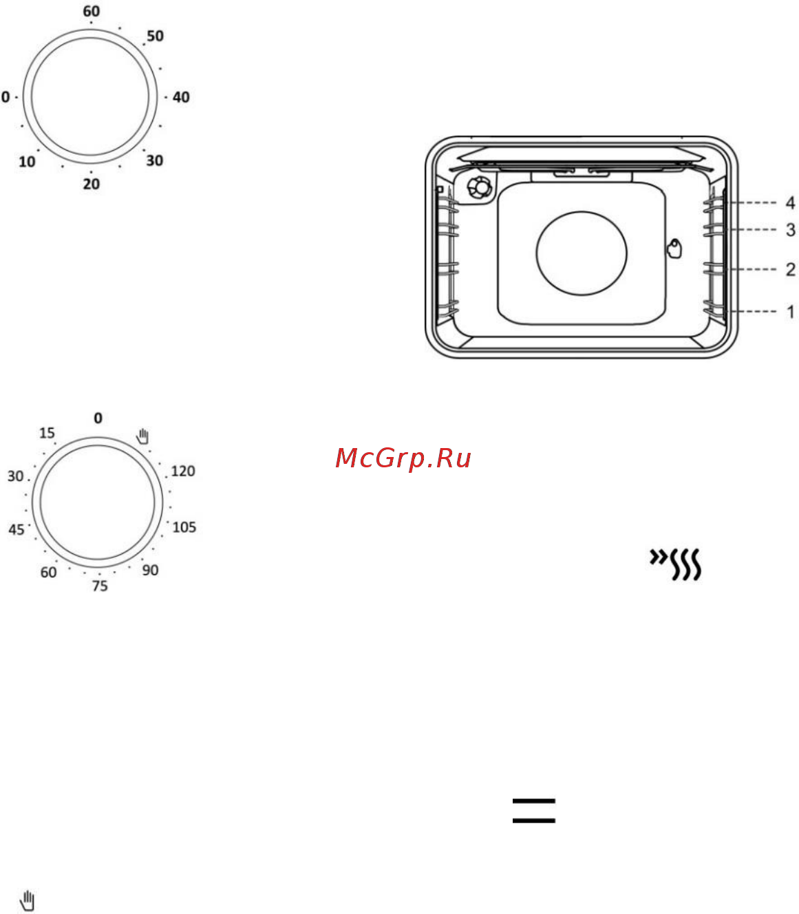 Gorenje K5241SH [14/28] Режимы духовки