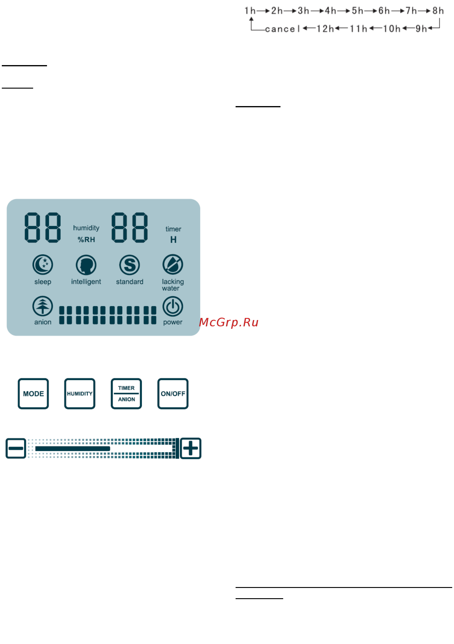 Gorenje H50DW [5/68] Kontrolna plošča z lcd zaslonom