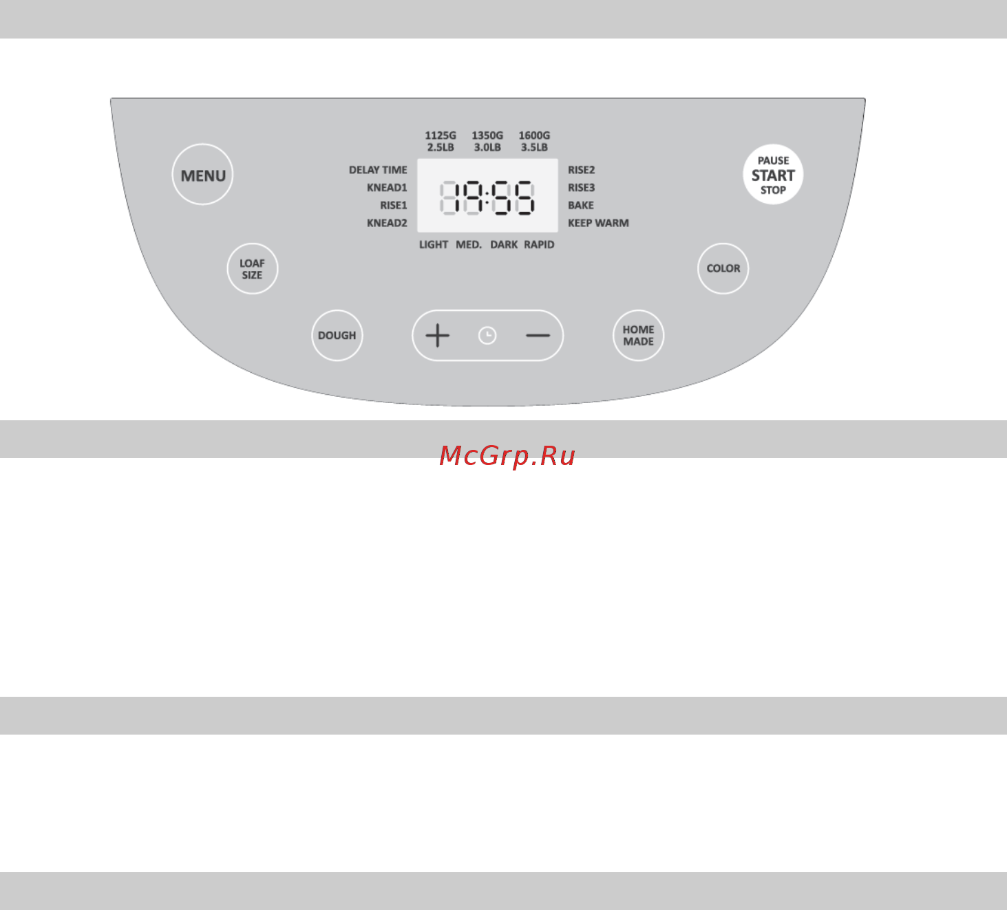 Gorenje BM1600WG [83/149] Menu меню