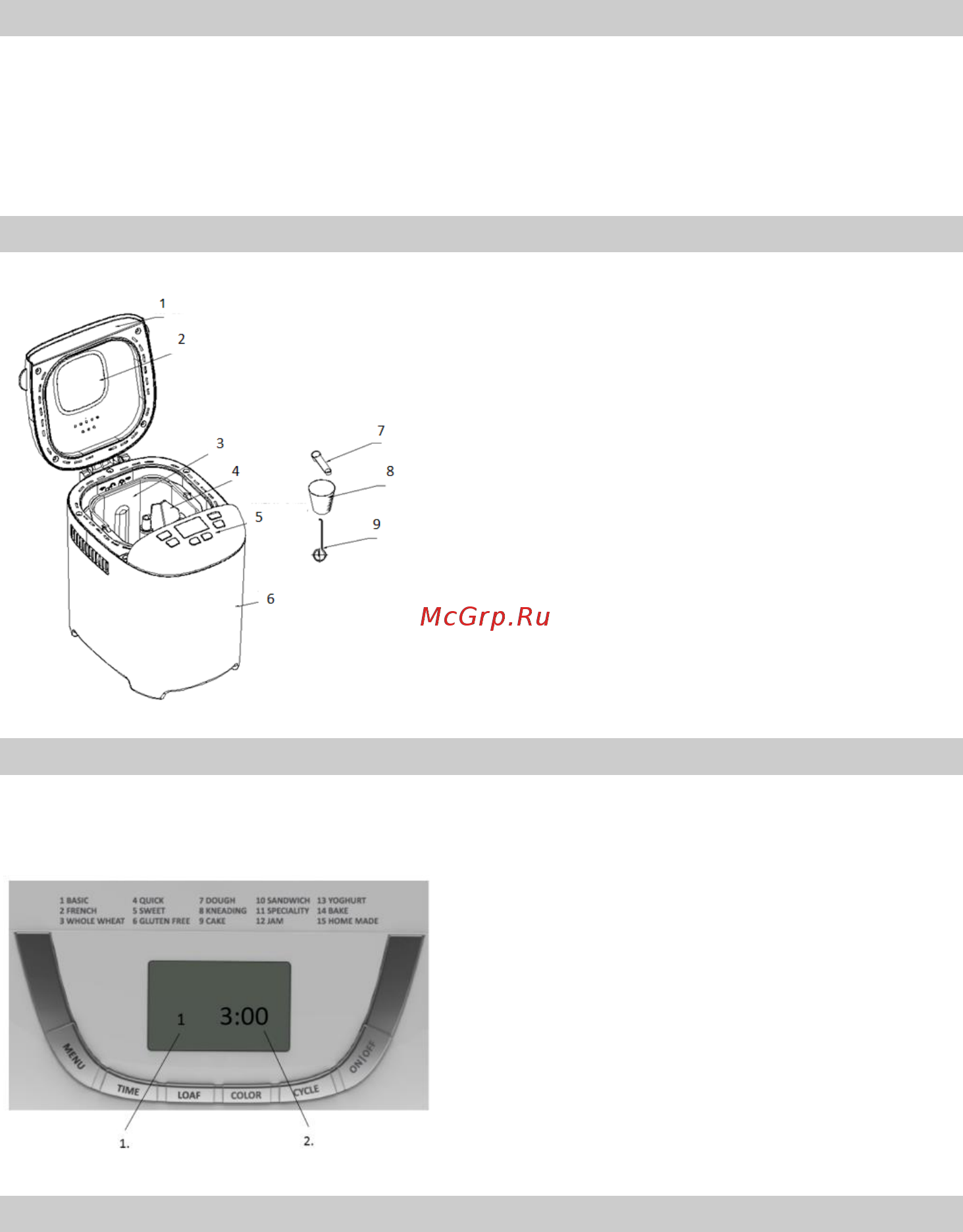 Gorenje BM910WII [103/178] Відомості про панель керування