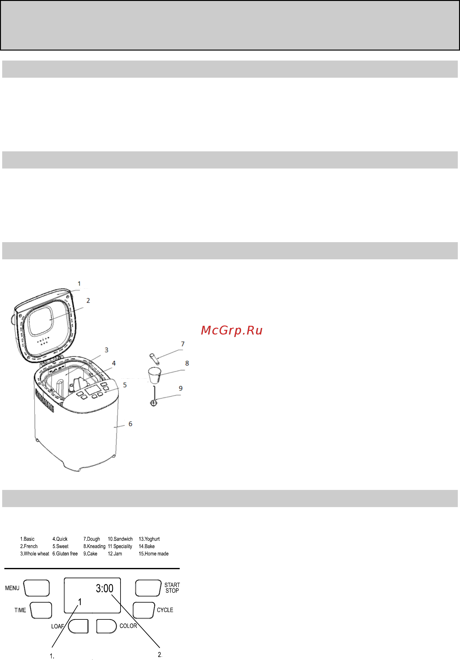 Gorenje BM900WII белая [4/158] Opis nadzorne plošče