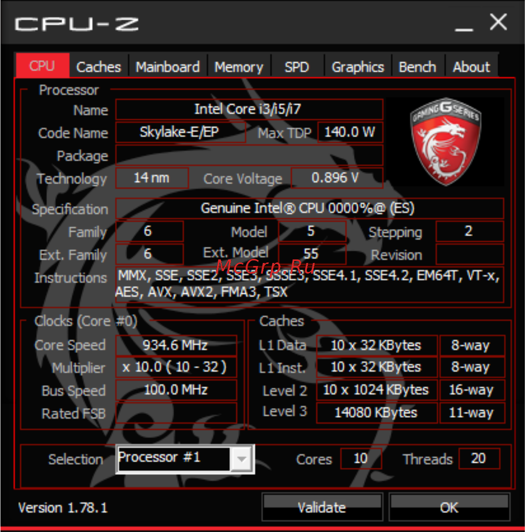 MSI Z370 GAMING M5 Инструкция по эксплуатации онлайн [102/123] 262890