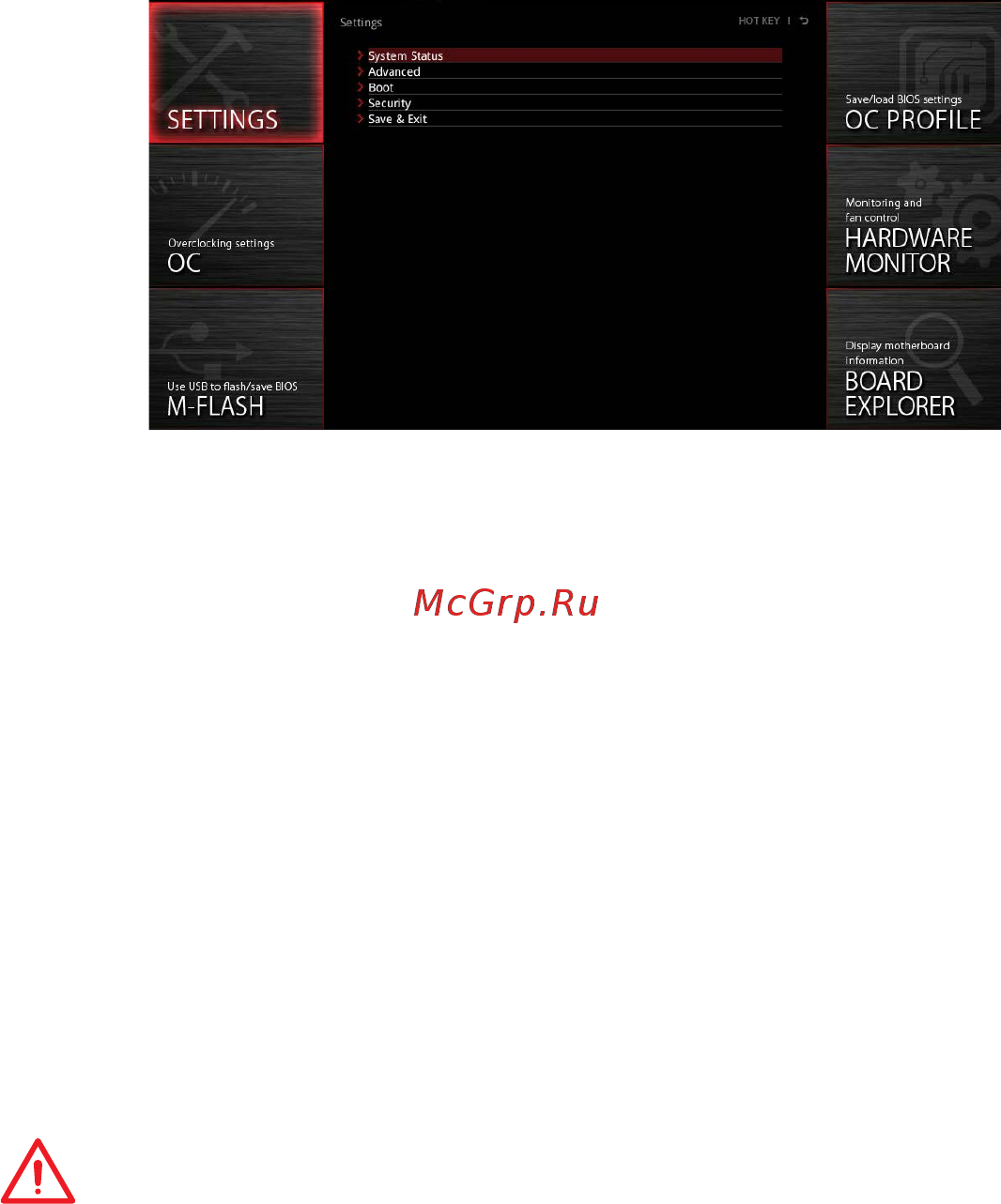 MSI Z370 GAMING PRO CARBON [50/121] Important