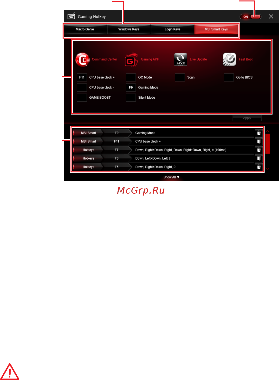 MSI Z370 GAMING PRO CARBON [81/121] Important
