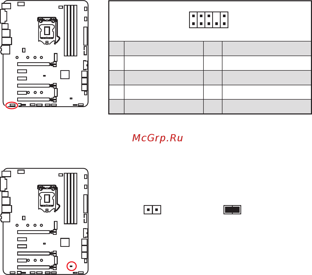 MSI Z370 SLI PLUS [37/99] Jaud1 front audio connector