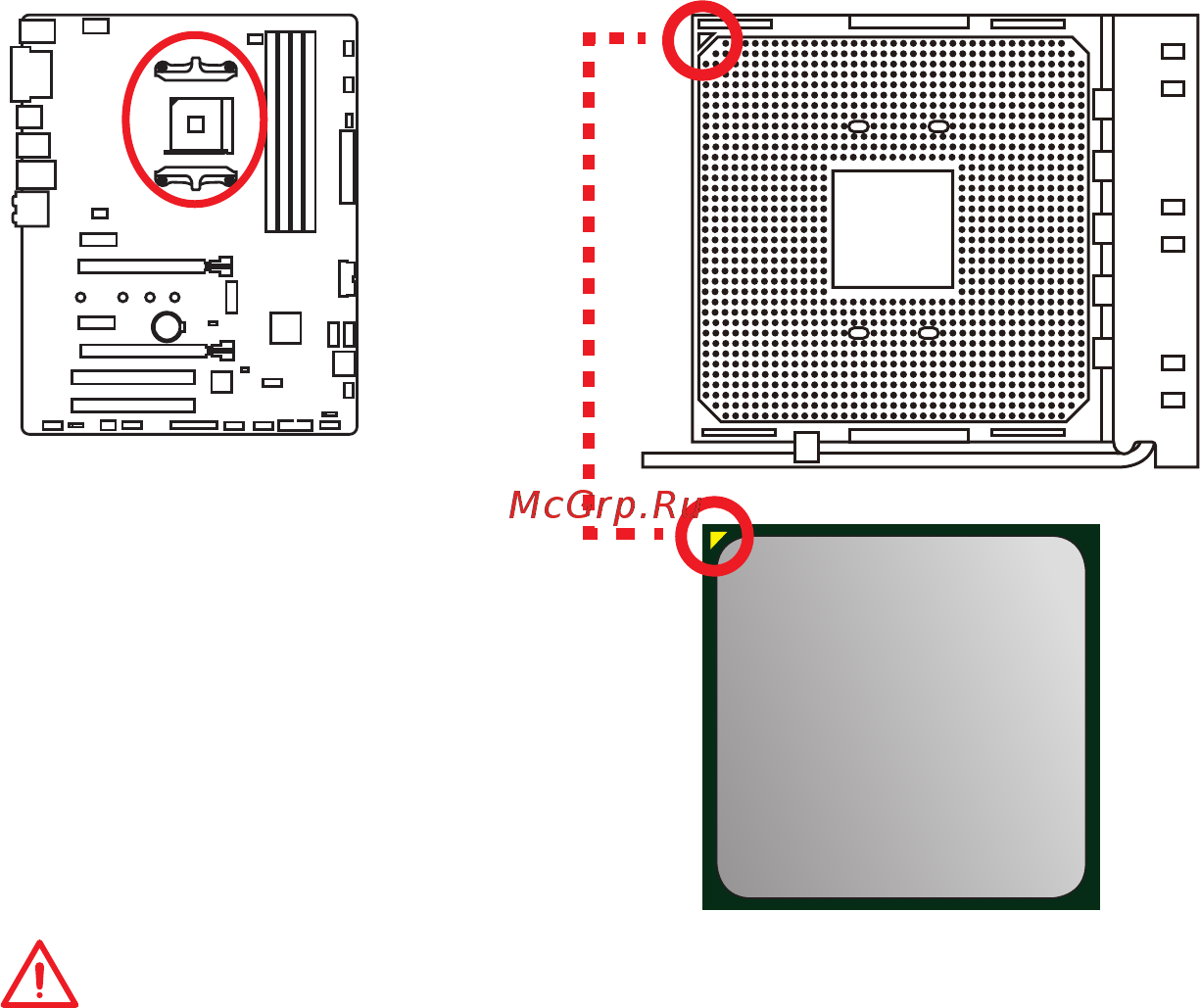 MSI B350 TOMAHAWK ARCTIC [25/86] Cpu socket