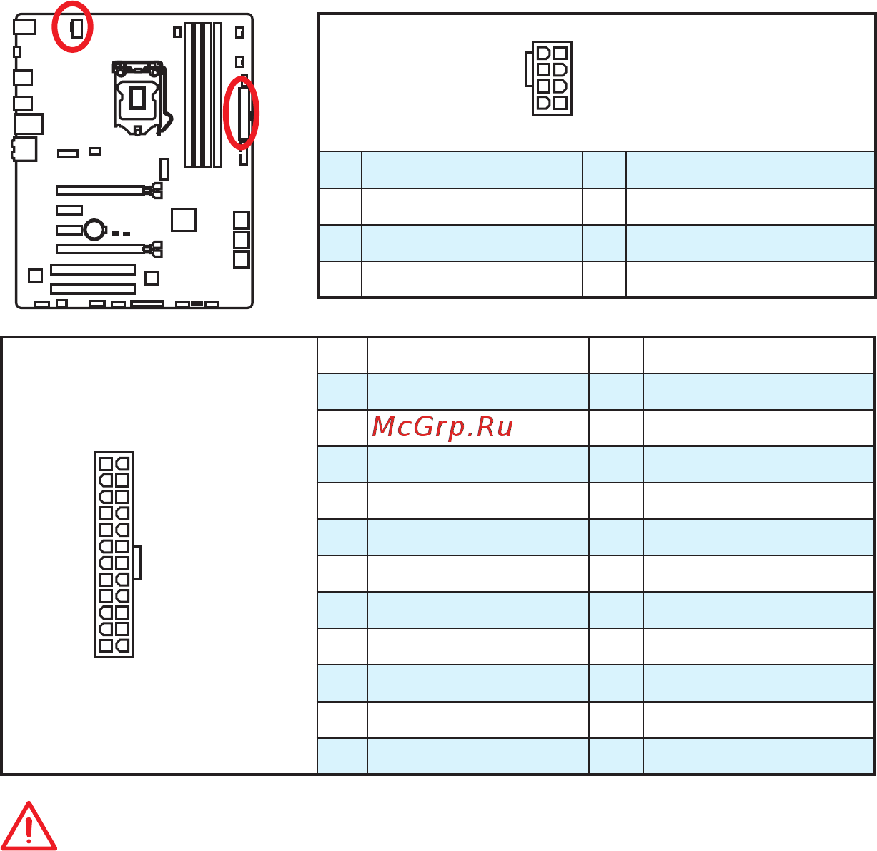 MSI E3 KRAIT GAMING V5 [32/89] Jpwr1 2 power connectors