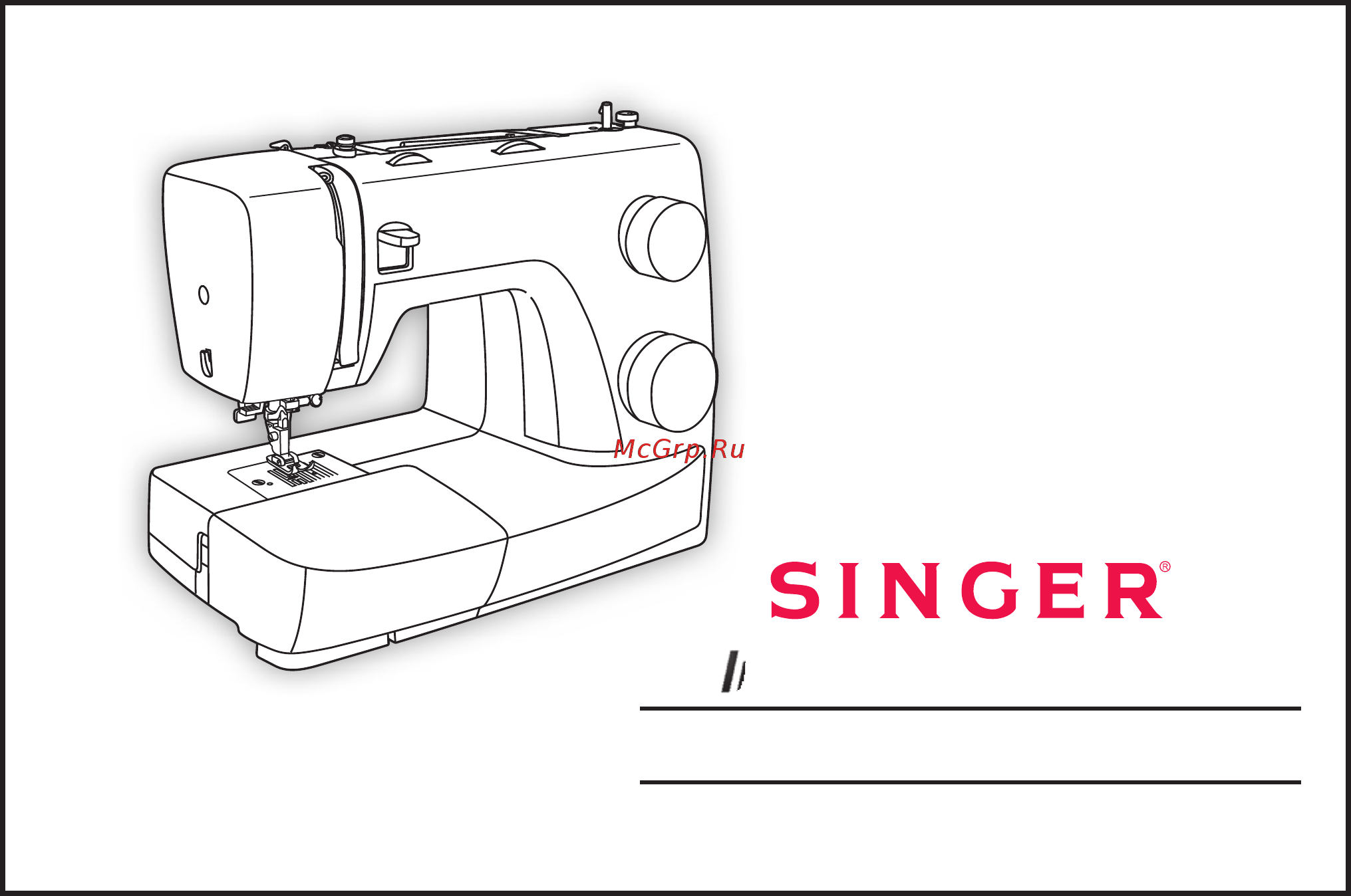 Singer Simple 3221 Инструкция по эксплуатации онлайн