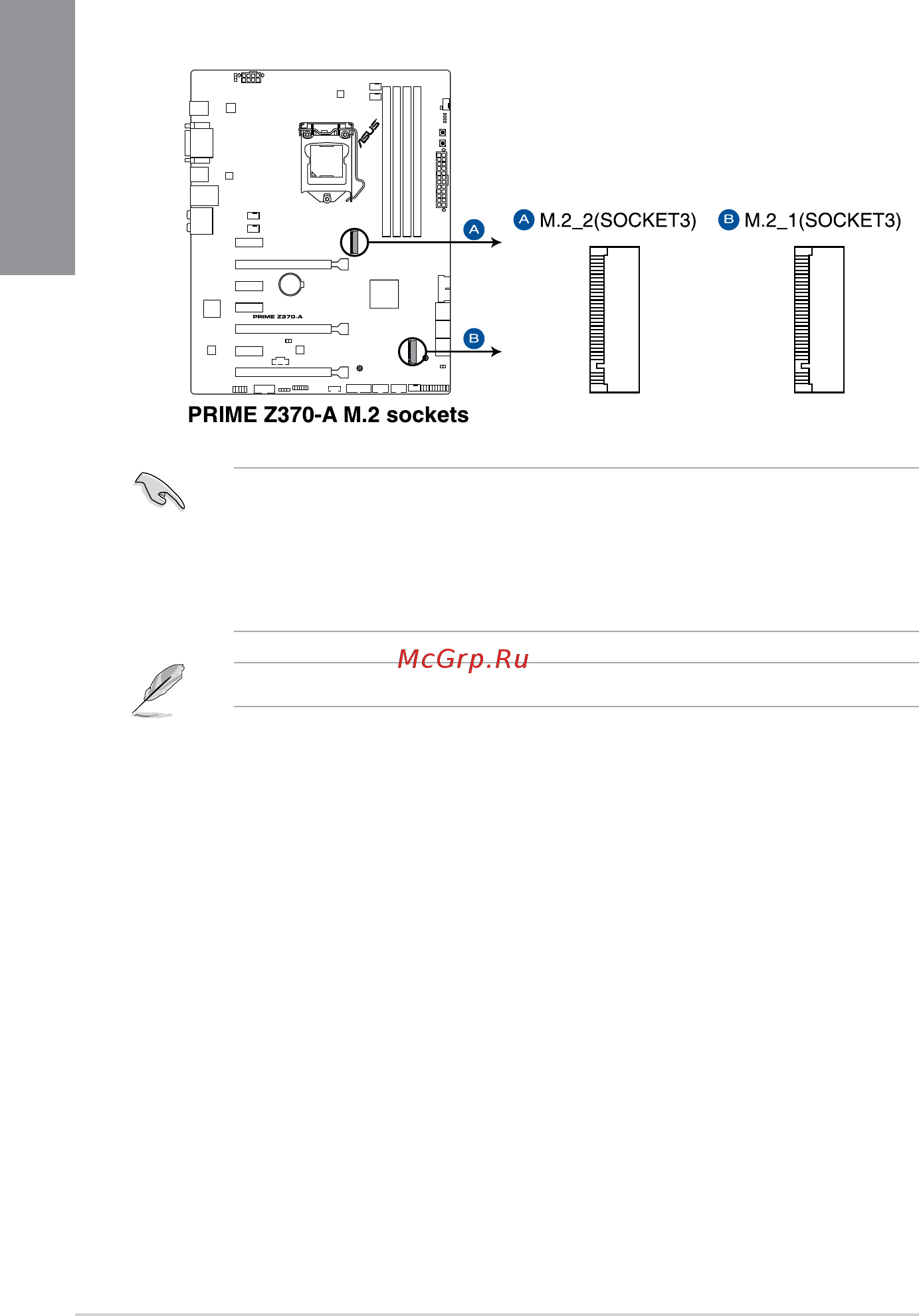 Asus PRIME Z370-A [38/104] M sockets m _1 socket3 m _2 socket3