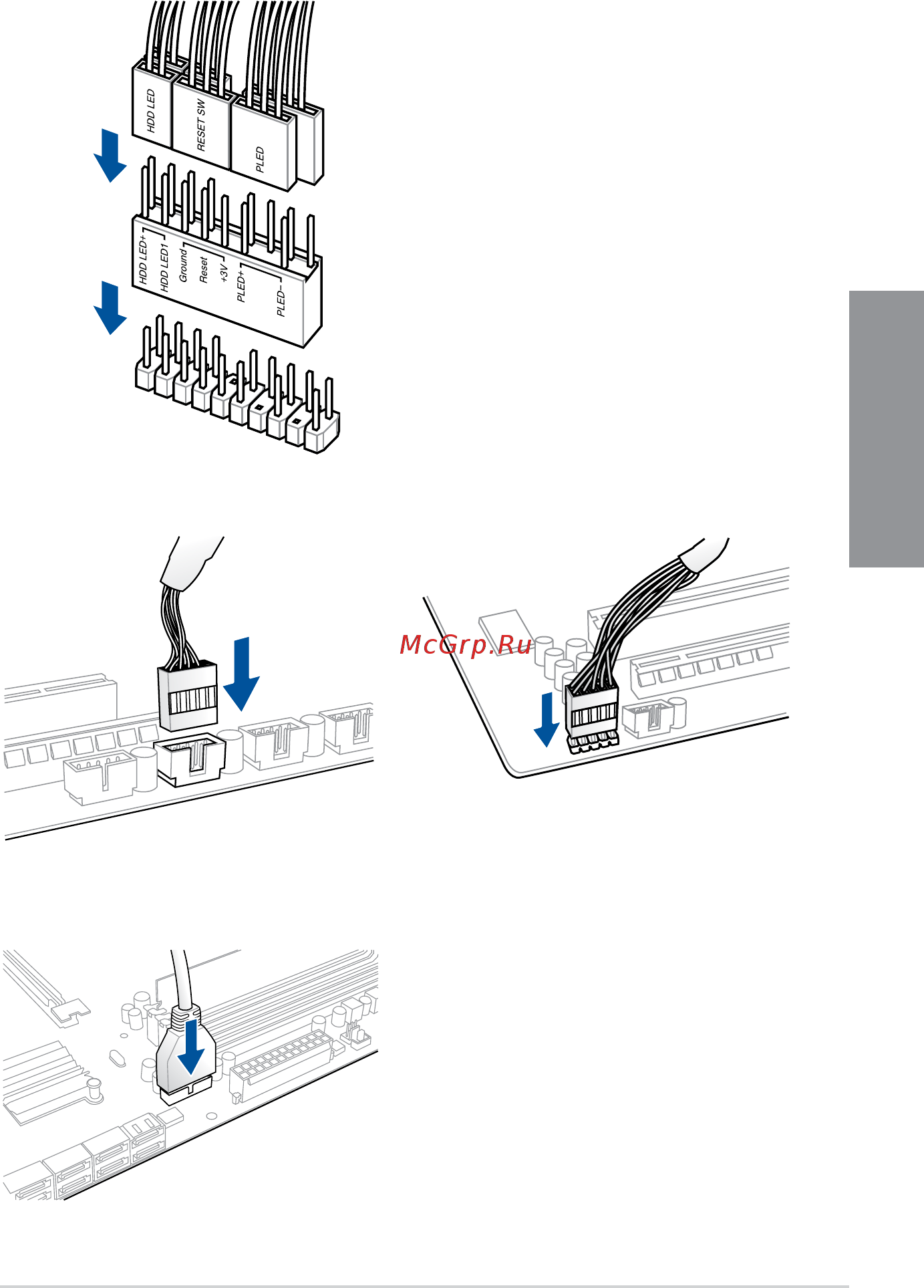 Asus PRIME Z370-A [49/104] Front i o connector