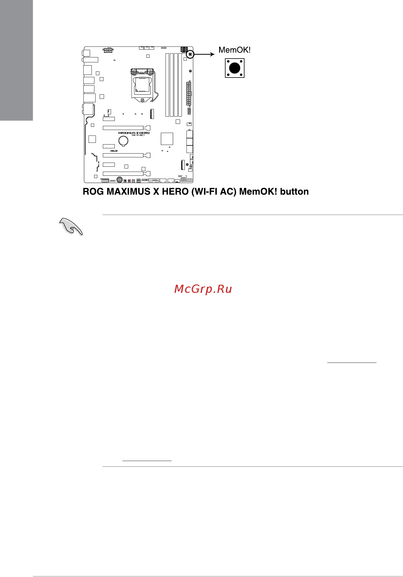 Asus ROG MAXIMUS X HERO (WI-FI AC) [26/116] Chapter 1