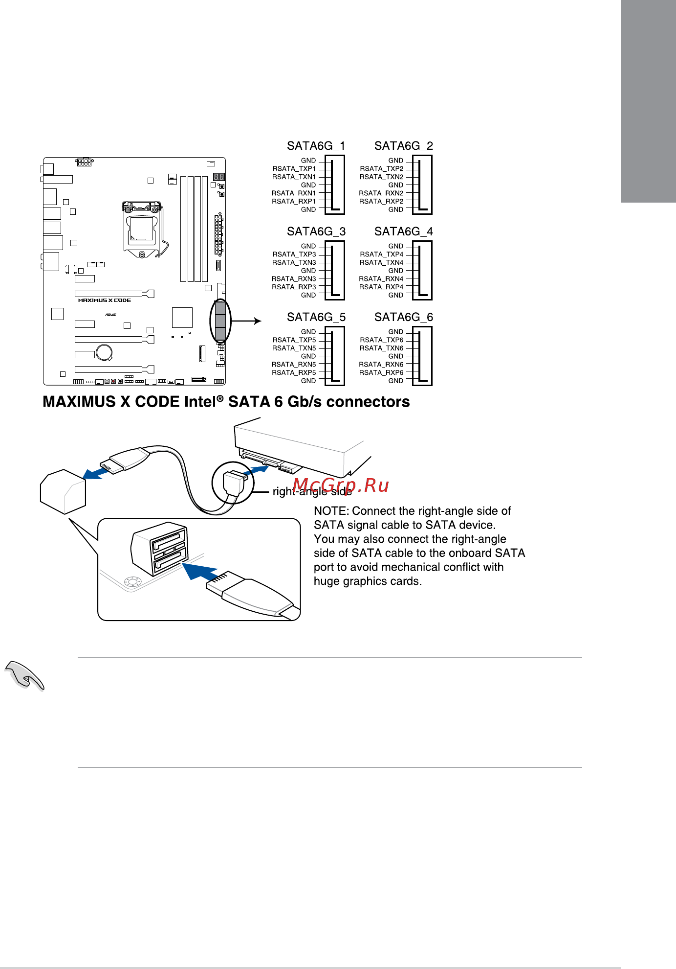 Asus ROG MAXIMUS X CODE [31/114] Internal connectors