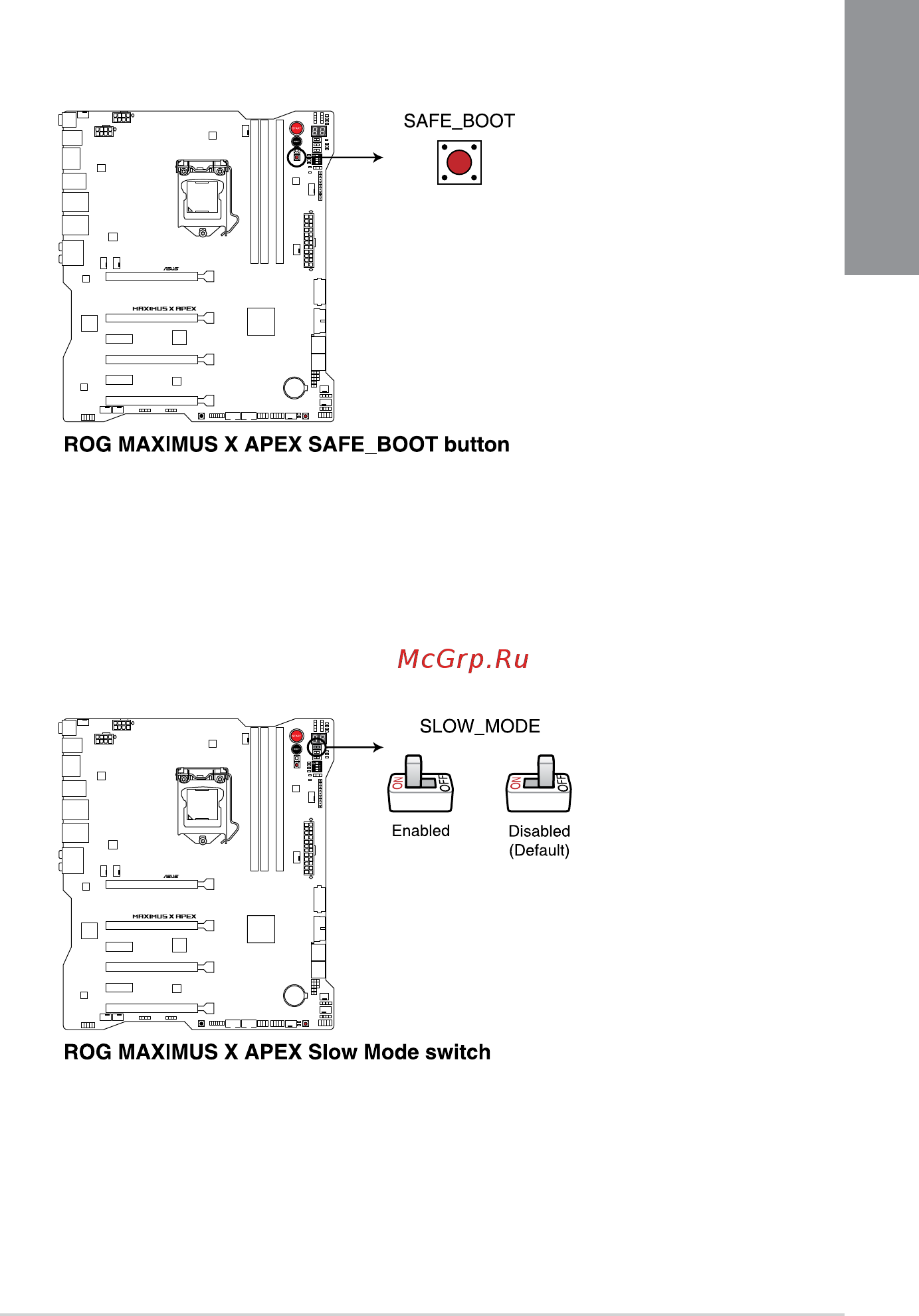 Asus ROG MAXIMUS X APEX [27/114] Chapter 1