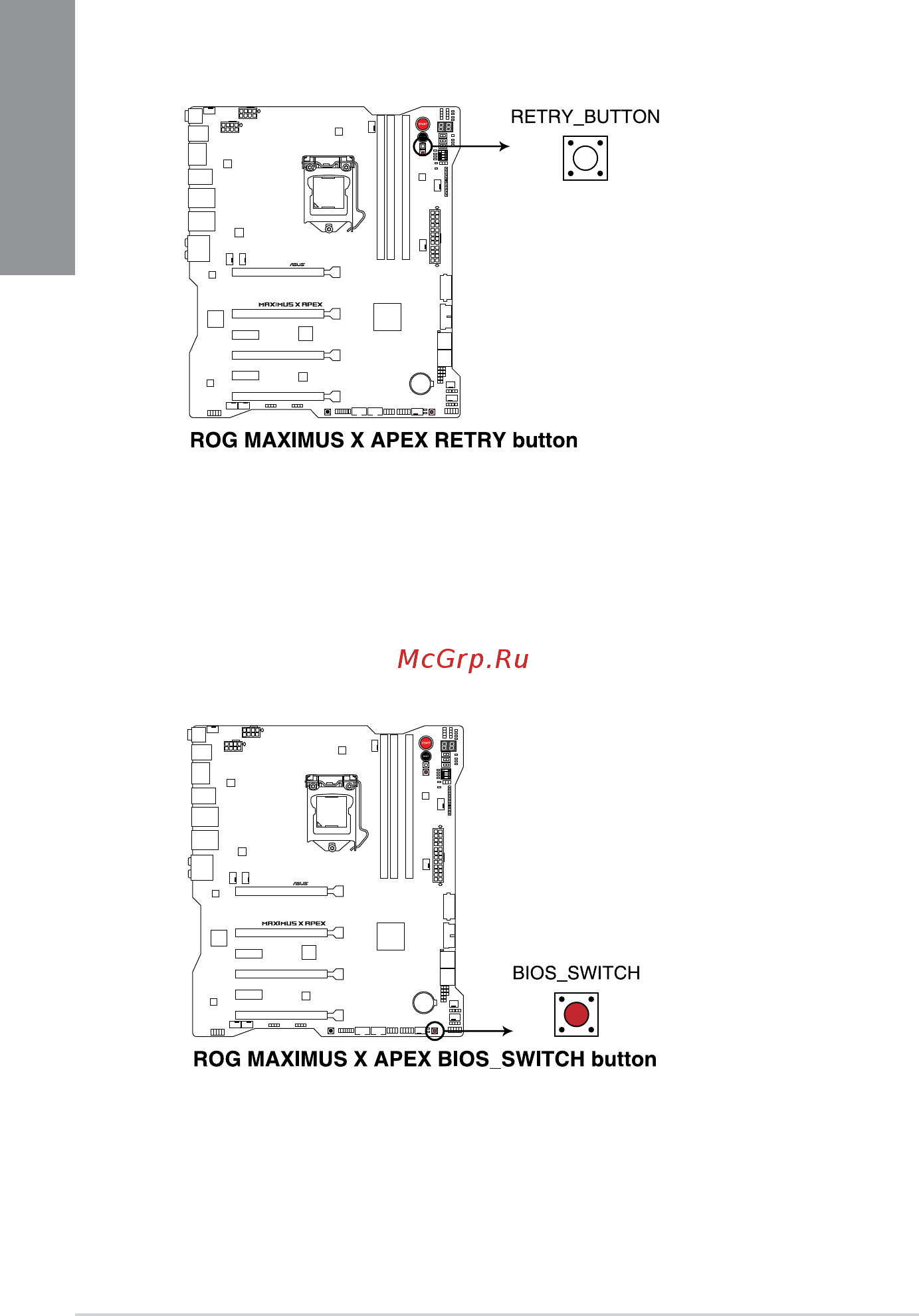Asus ROG MAXIMUS X APEX [28/114] Chapter 1
