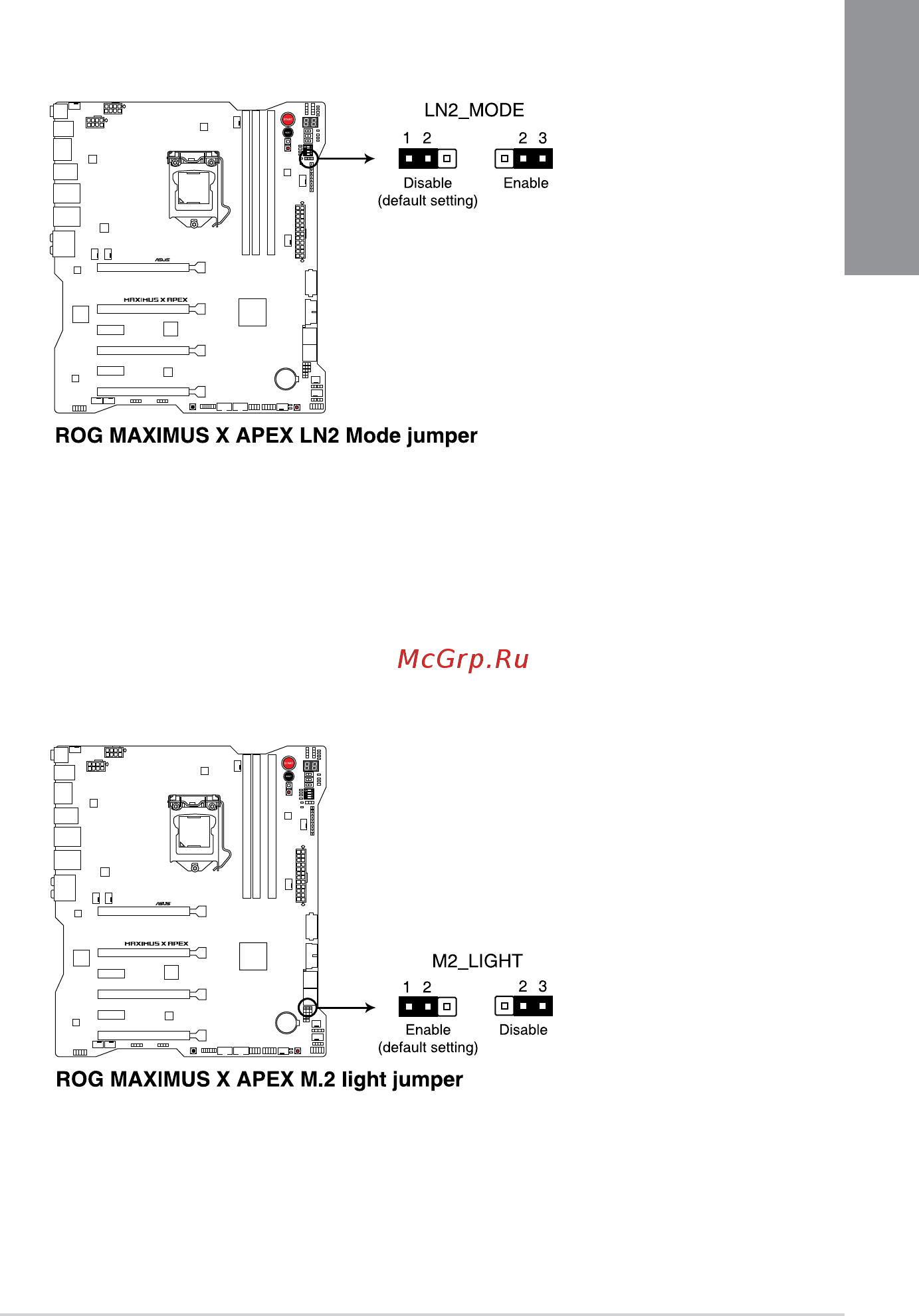 Asus ROG MAXIMUS X APEX [31/114] Chapter 1