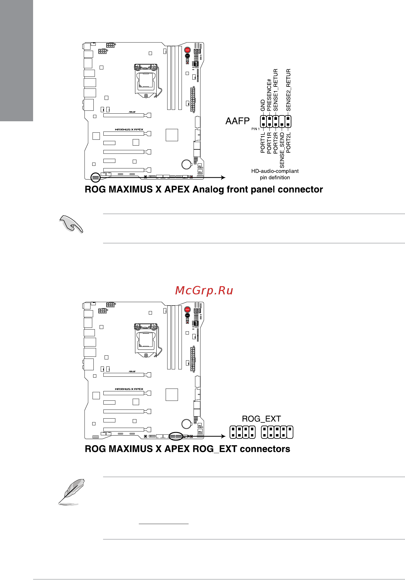 Asus ROG MAXIMUS X APEX [40/114] Chapter 1