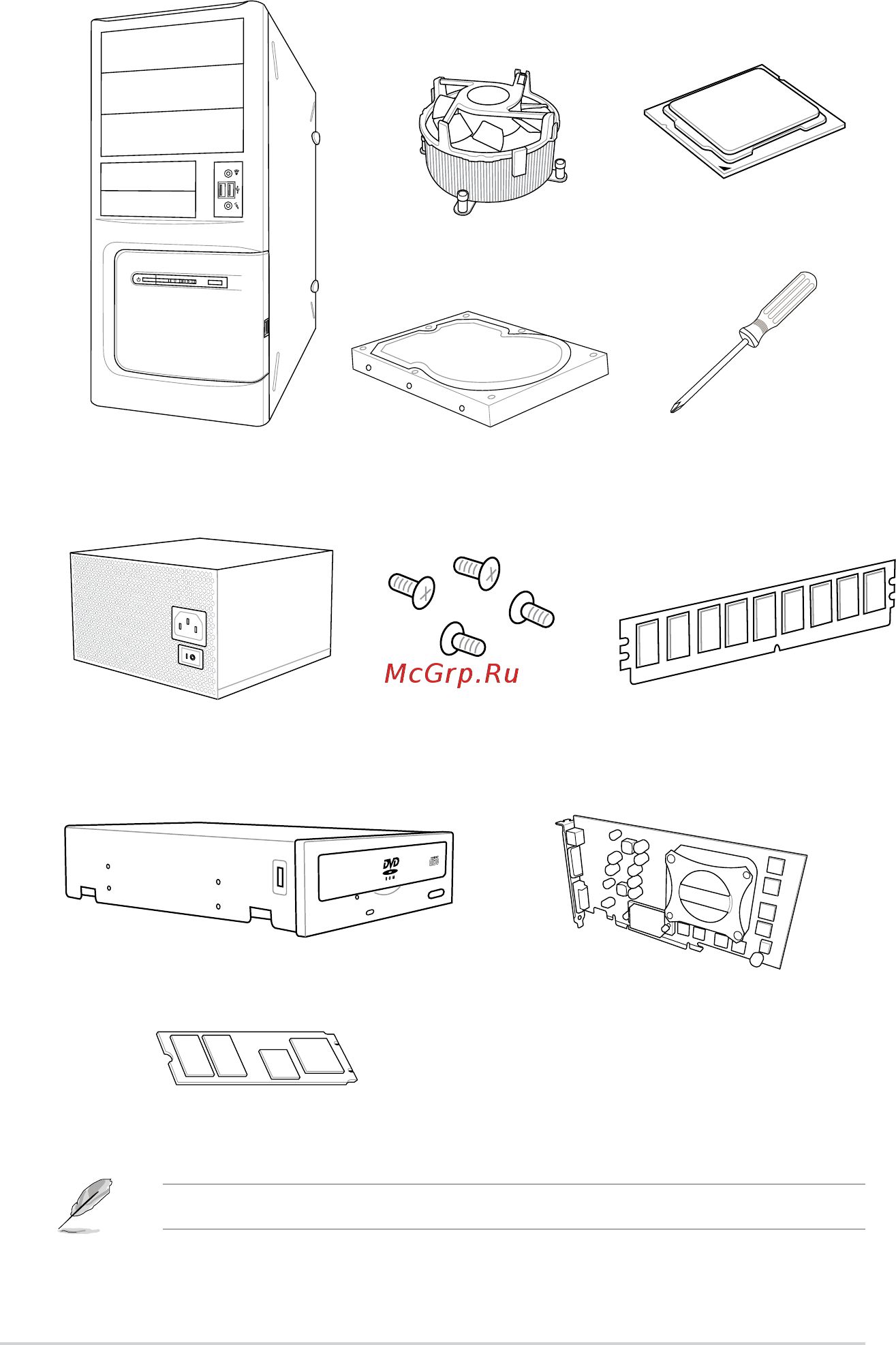 Asus WS X299 SAGE [14/130] Installation tools and components