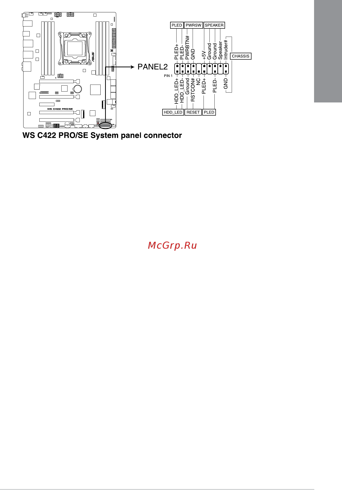 Asus WS C422 PRO/SE [41/130] Chapter 1