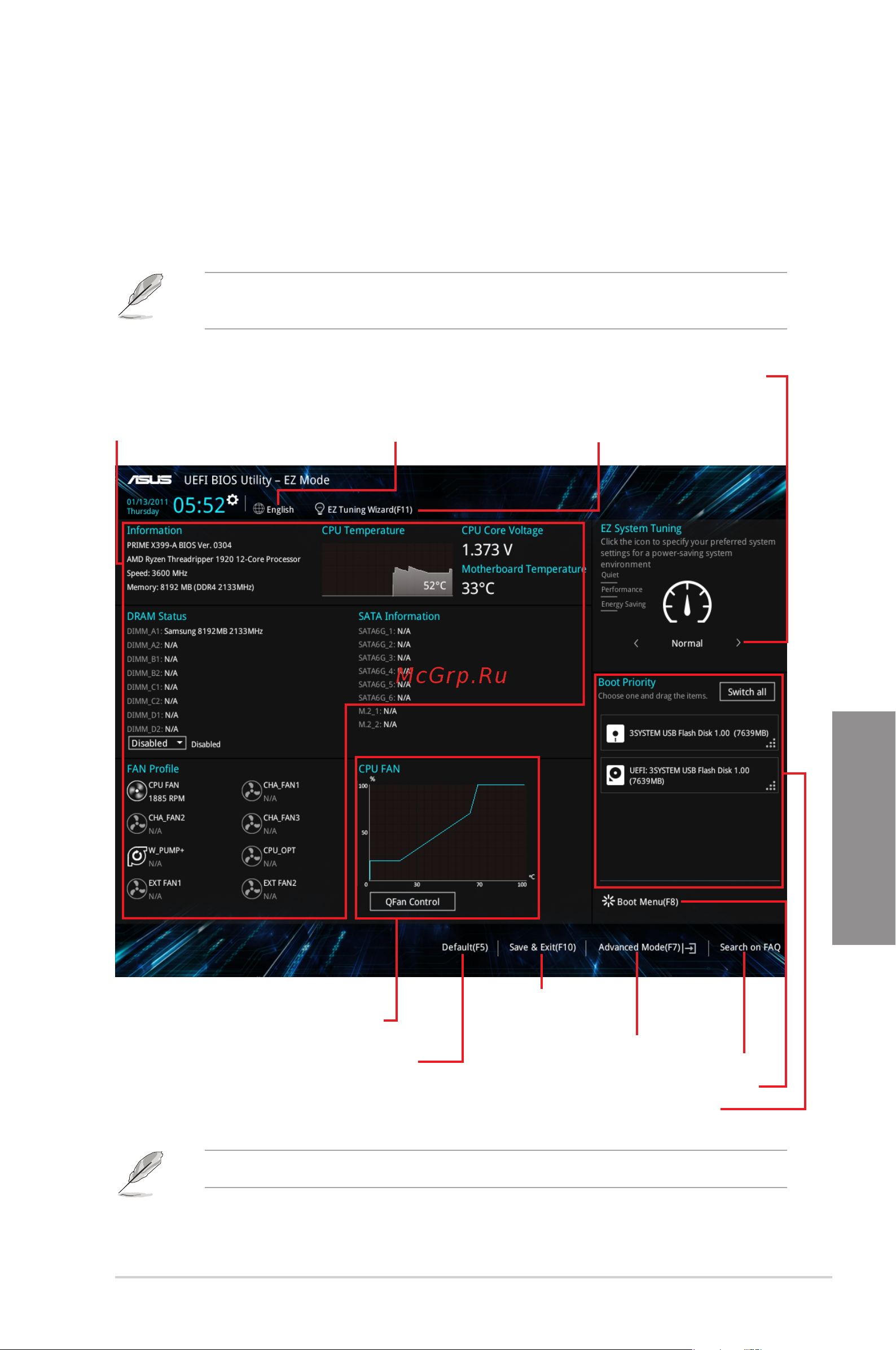 Asus PRIME X399-A [61/96] Ez mode