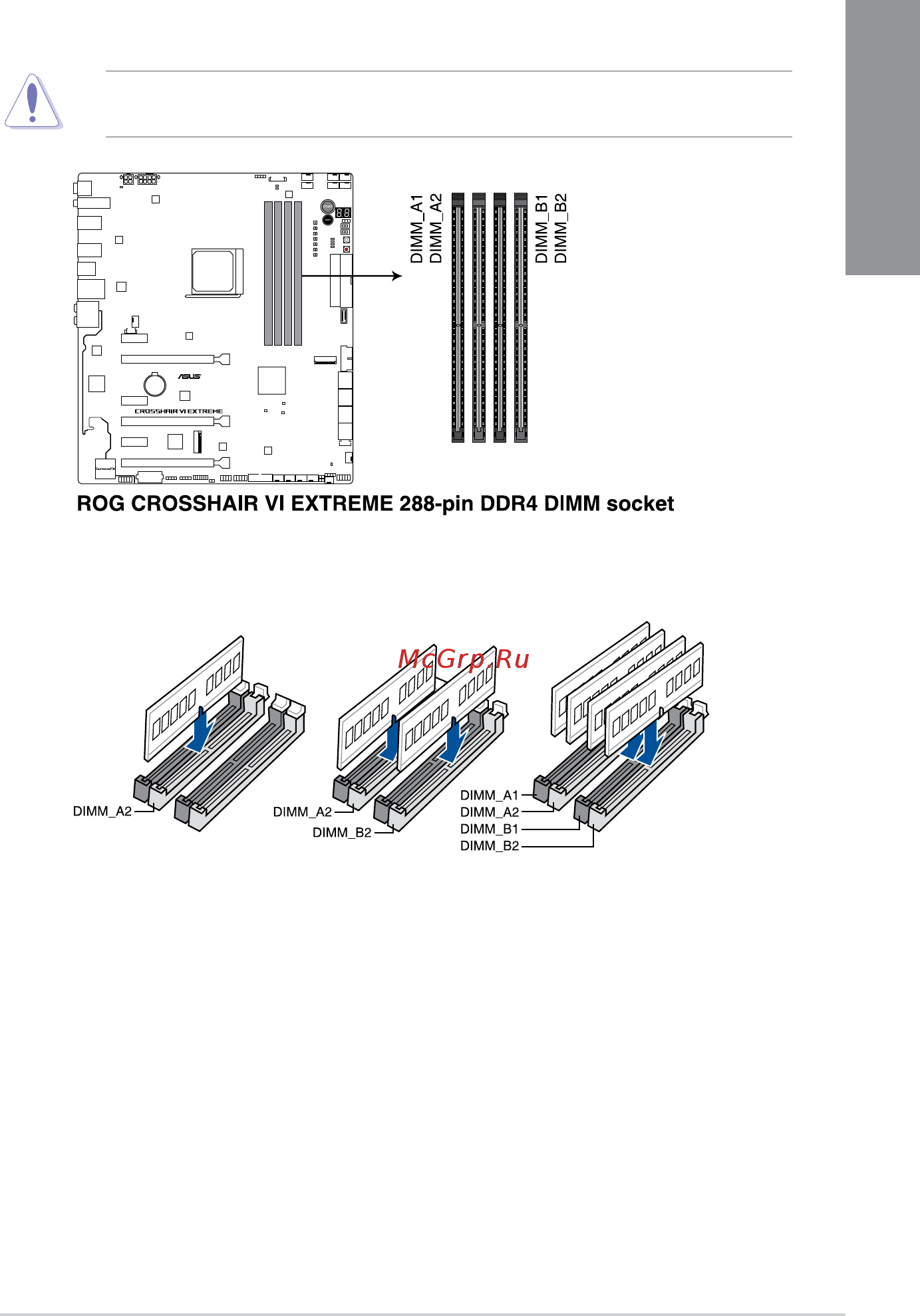 Asus ROG CROSSHAIR VI EXTREME [21/108] System memory