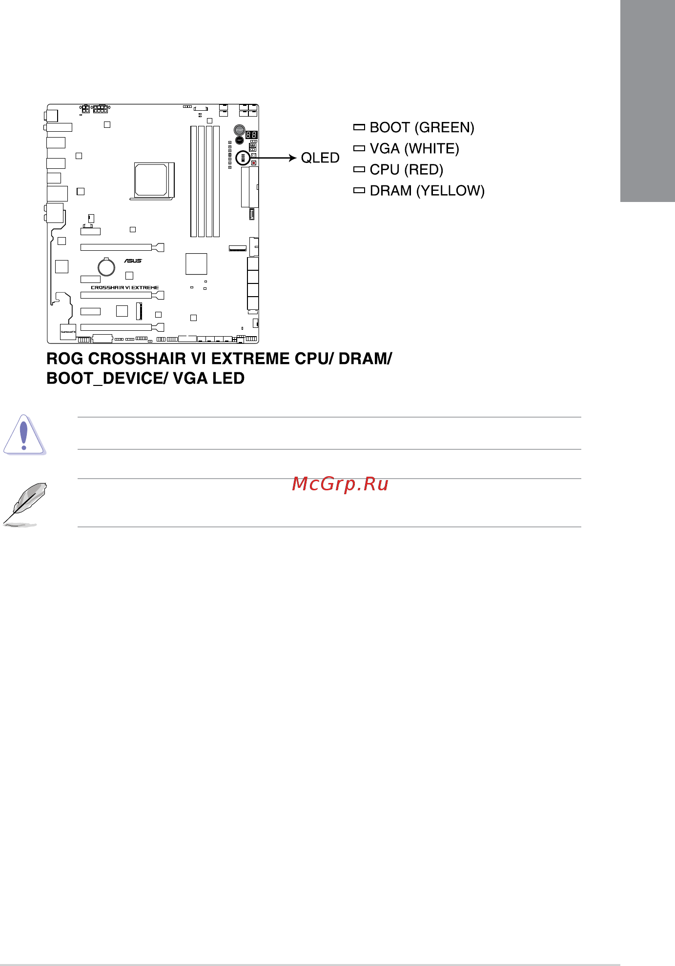 Asus ROG CROSSHAIR VI EXTREME [29/108] Onboard leds