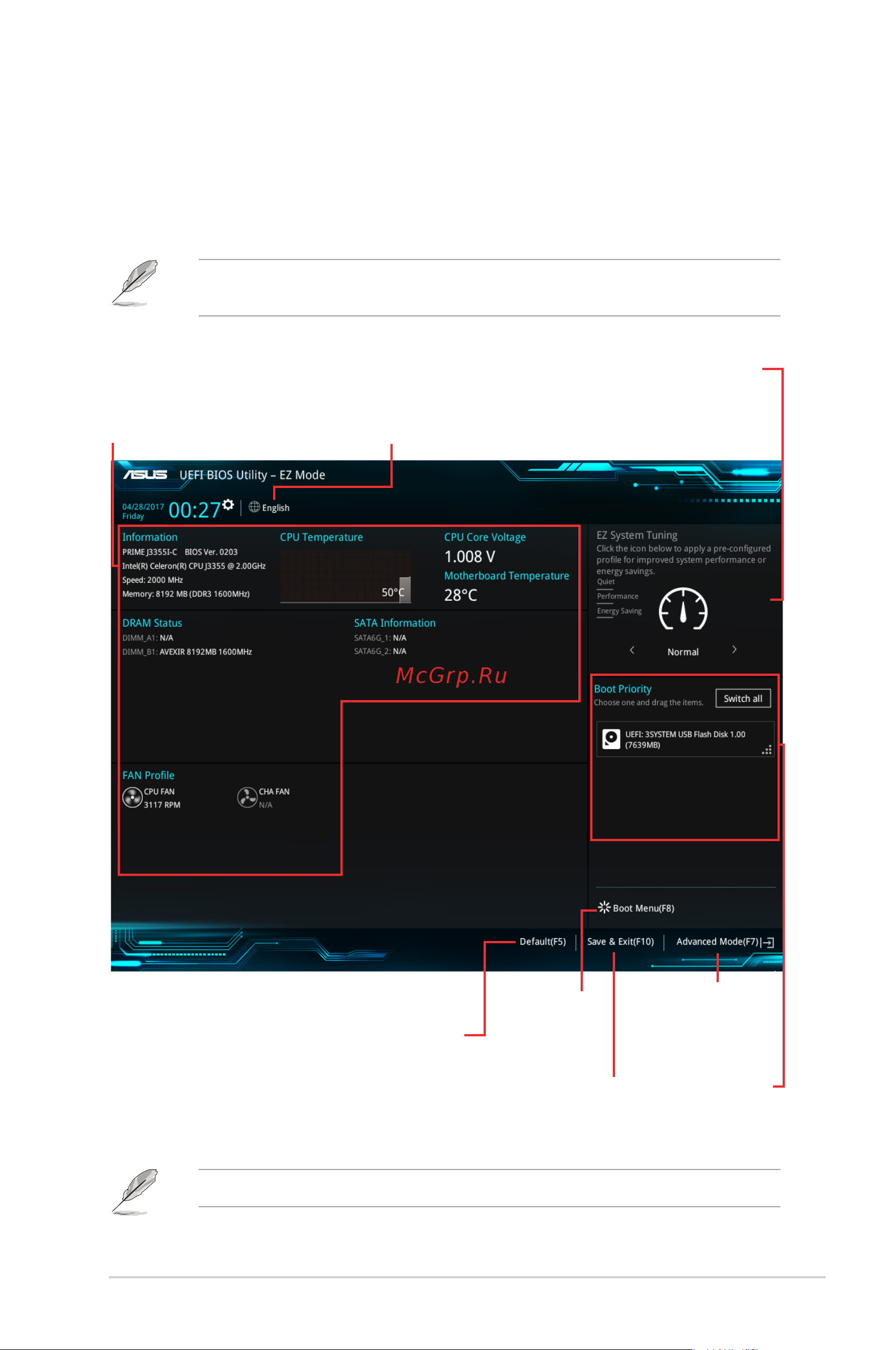 Asus PRIME J3355I-C [19/26] Ez mode