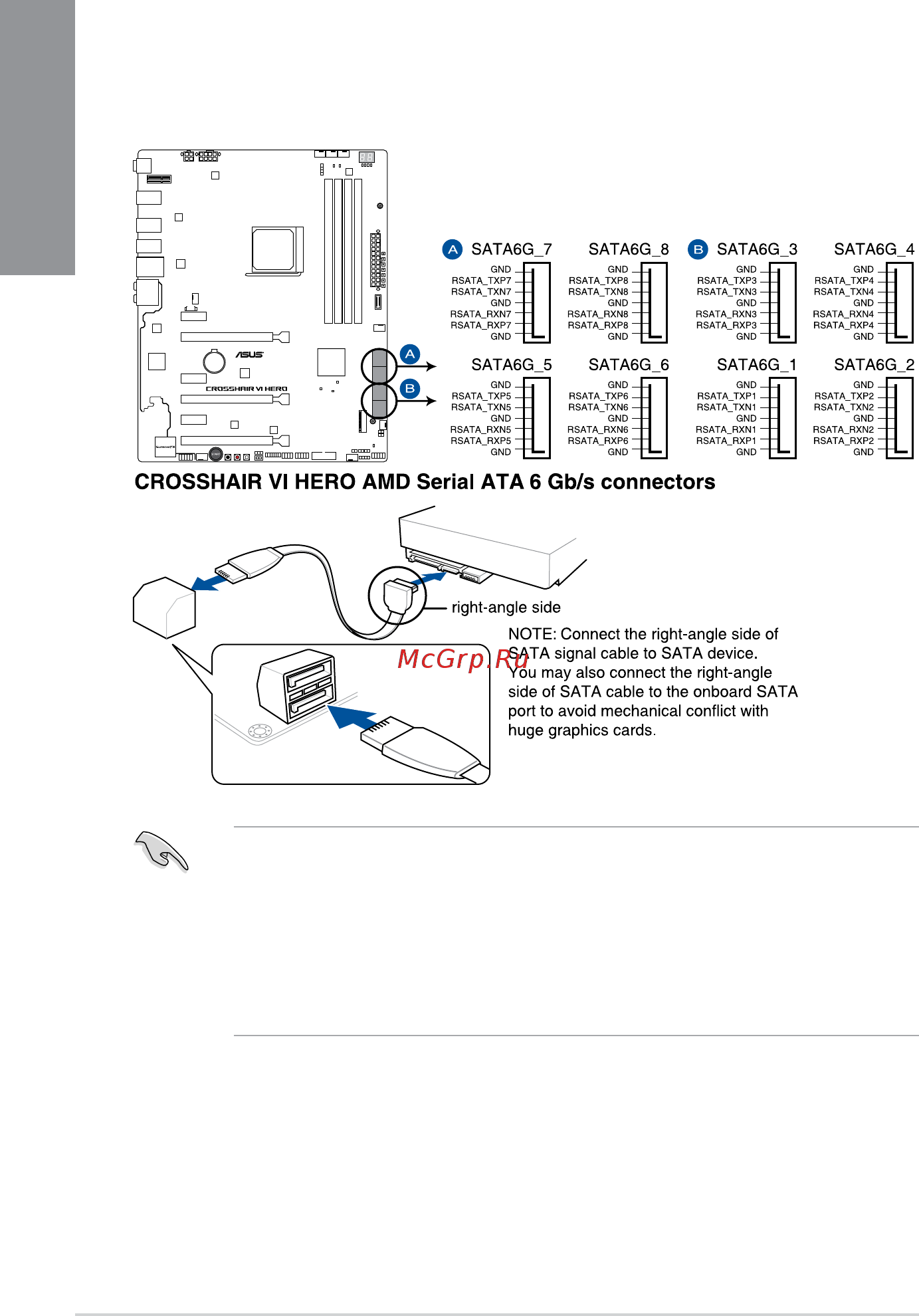 Asus ROG CROSSHAIR VI HERO [34/100] Internal connectors