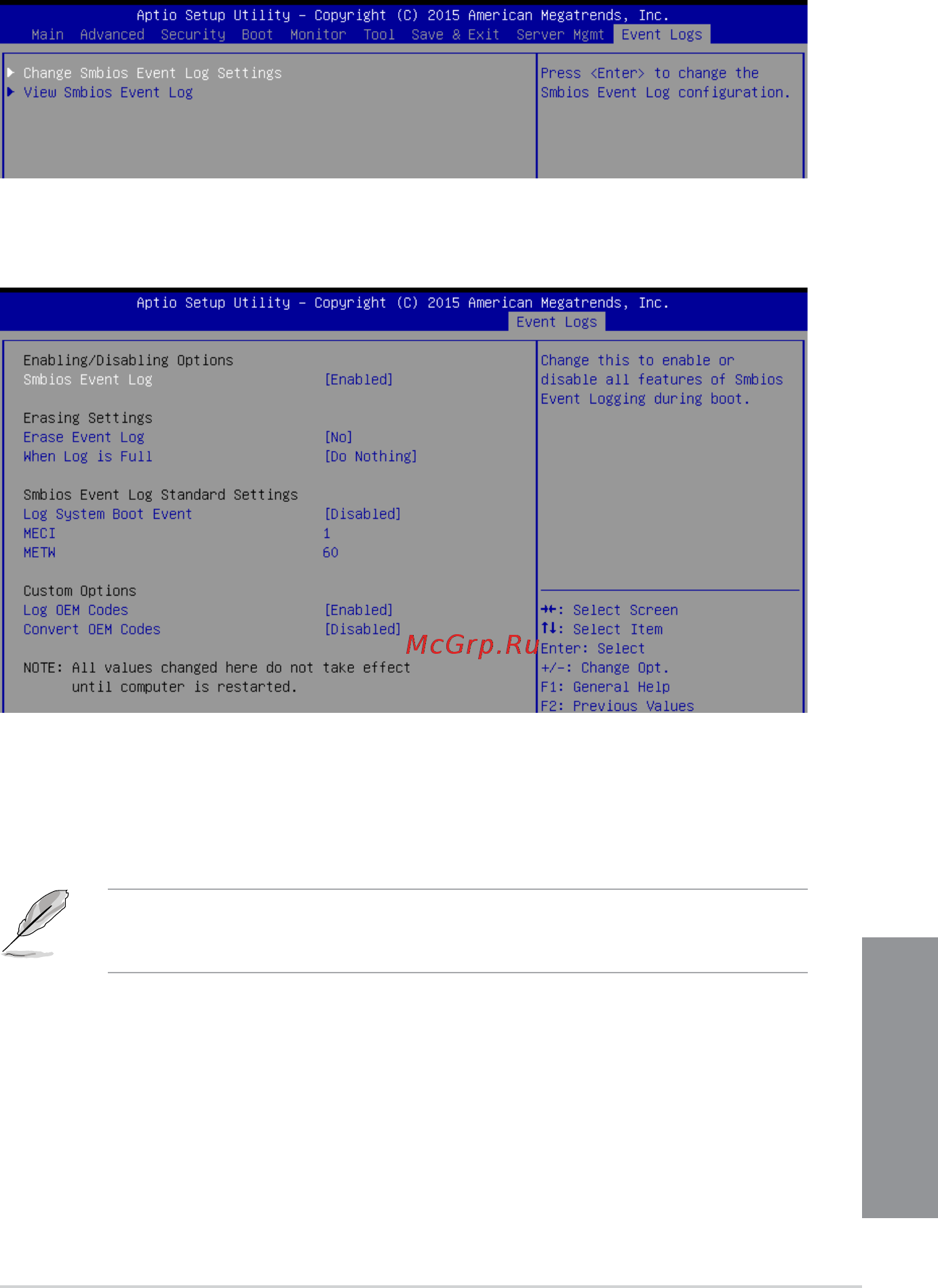 Asus P10S-M WS/IPMI-O [109/146] Chapter 3