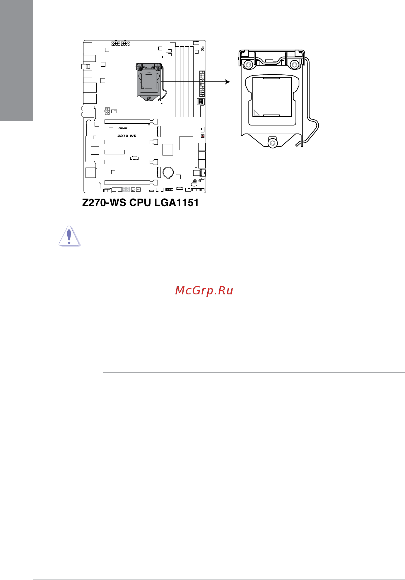 Asus Z270-WS [20/112] Central processing unit cpu