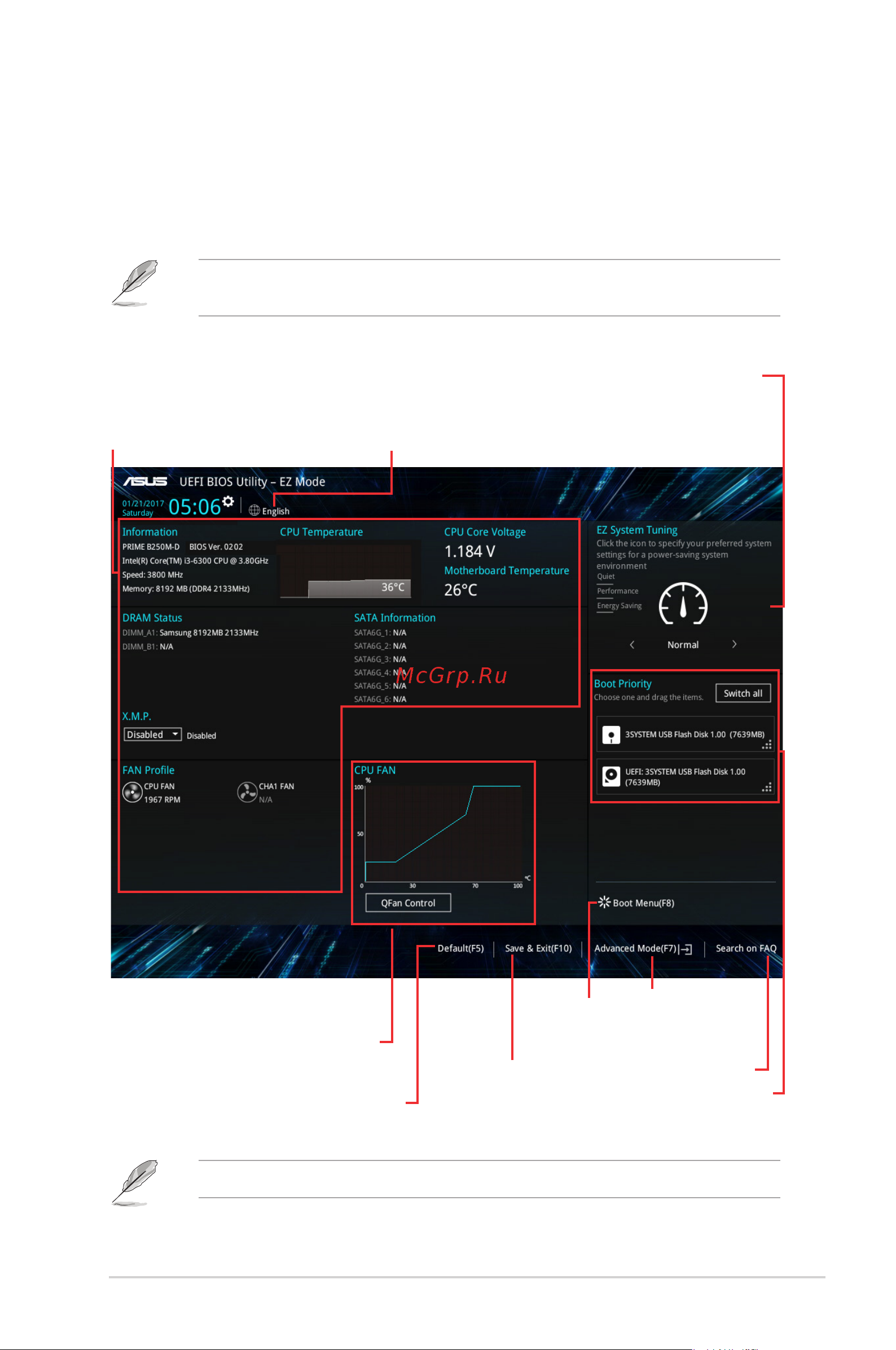 Asus PRIME B250M-D [19/26] Ez mode