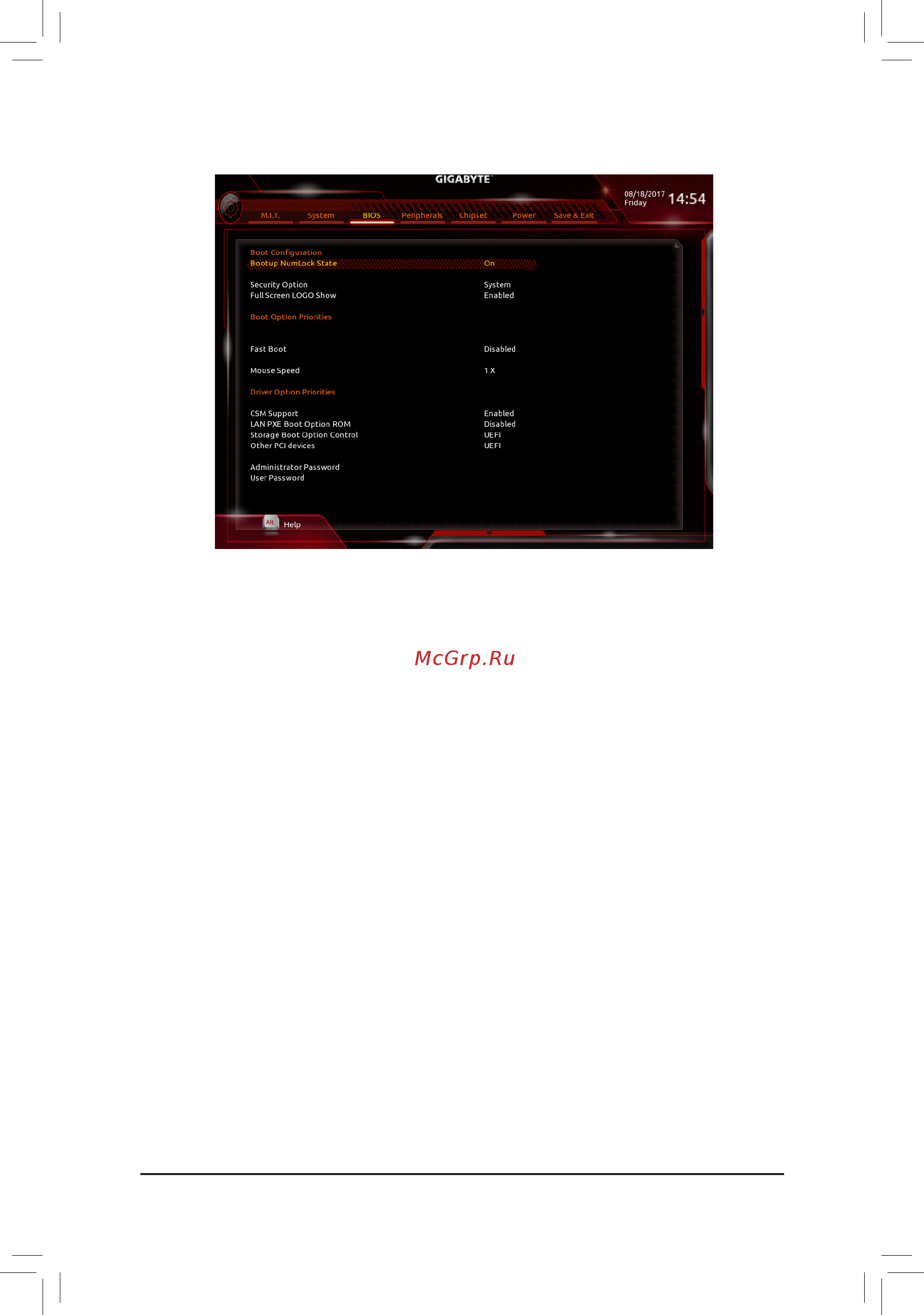 Gigabyte Z370M D3H (rev. 1.0) [28/48] 4 bios