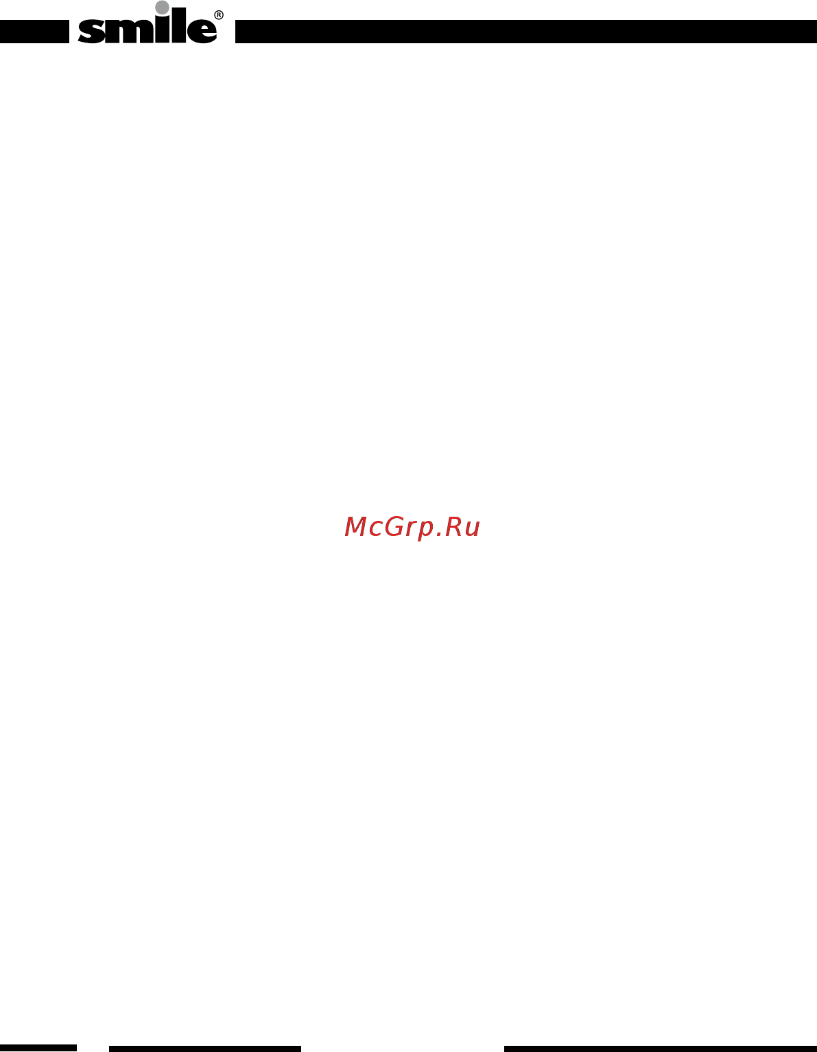 Smile MPS 3410 [8/20] Рекомендации