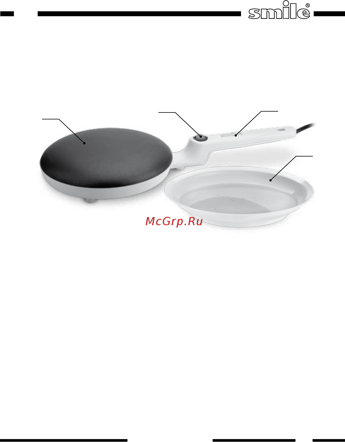 Smile PM 912 [15/32] Аспаптың бөлшектеріне шолу